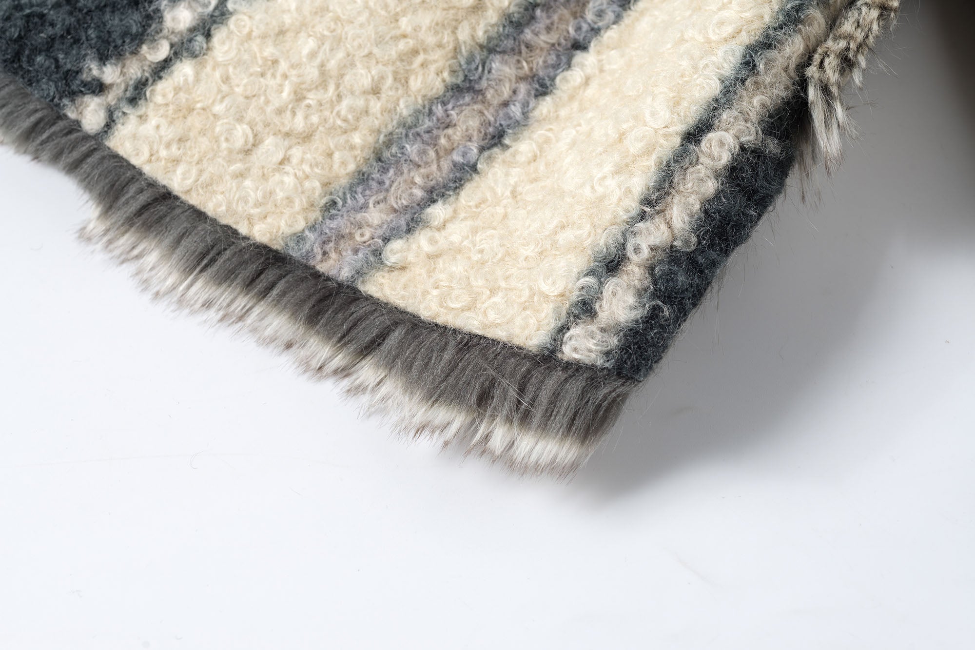 TUIMU Reversible Faux Fur Cropped Jacket, premium urban and streetwear designers apparel on PROJECTISR.com, TUIMU