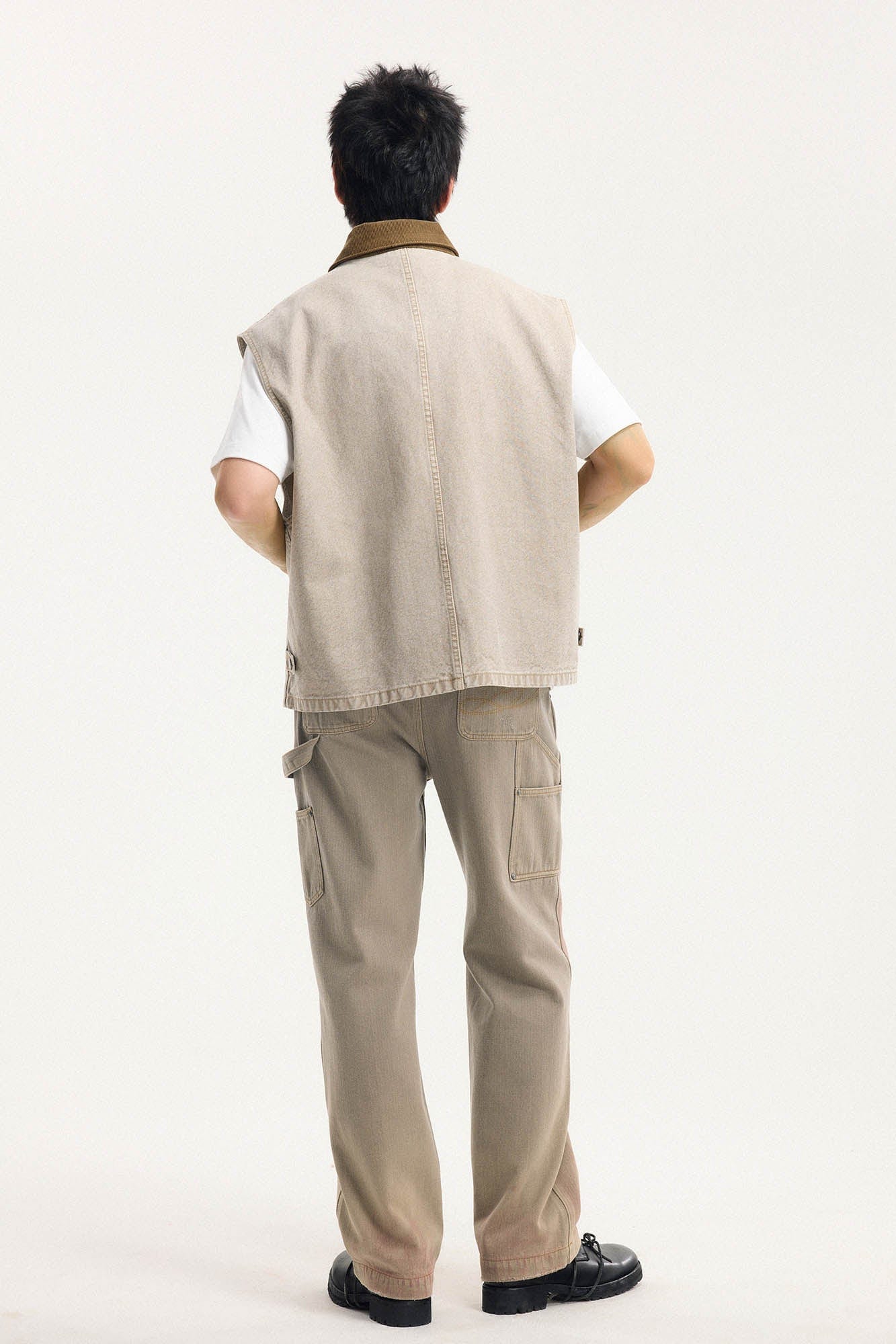 BONELESS Distressed Utility Carpenter Pants, premium urban and streetwear designers apparel on PROJECTISR.com, BONELESS