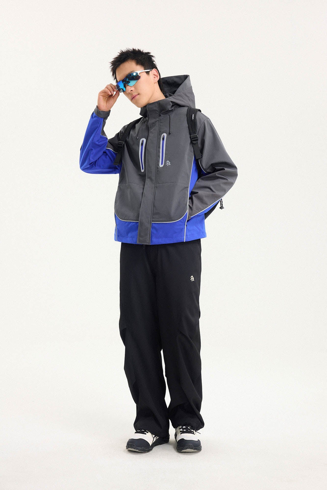 BONELESS Contrast Waterproof Utility Hooded Jacket, premium urban and streetwear designers apparel on PROJECTISR.com, BONELESS