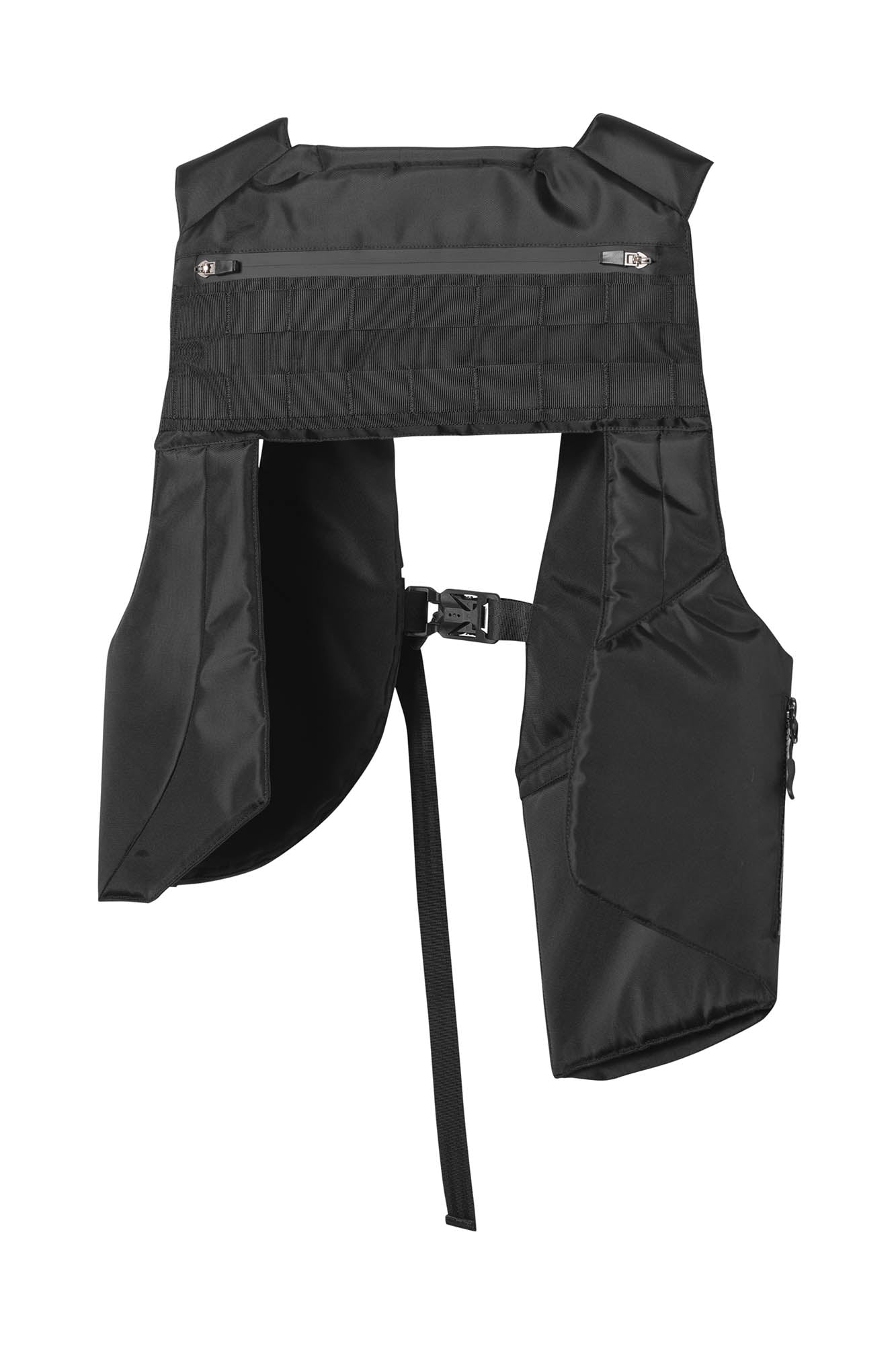 SILENSTORM Asymmetrical Multi-Pocket Tactical Vest, premium urban and streetwear designers apparel on PROJECTISR.com, SILENSTORM