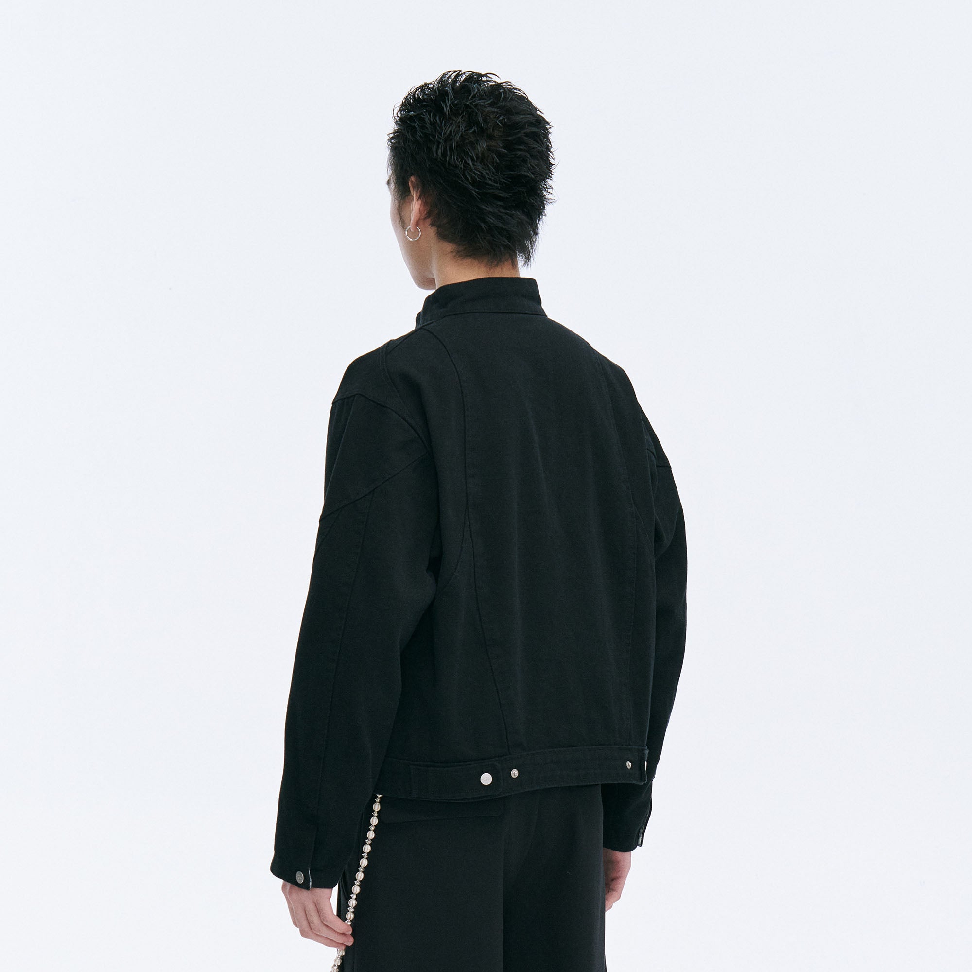 CATSSTAC Check-Lined Harrington Jacket, premium urban and streetwear designers apparel on PROJECTISR.com, CATSSTAC