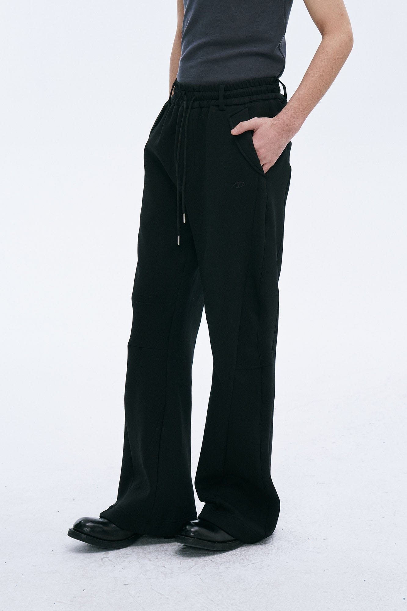CATSSTAC Paneled Scuba Knit Straight-Leg Sweatpants, premium urban and streetwear designers apparel on PROJECTISR.com, CATSSTAC