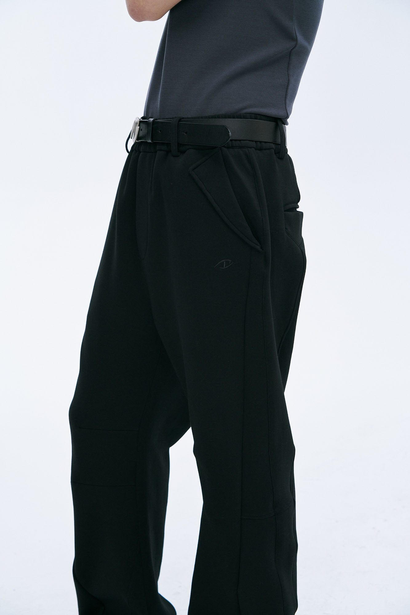 CATSSTAC Paneled Scuba Knit Straight-Leg Sweatpants, premium urban and streetwear designers apparel on PROJECTISR.com, CATSSTAC