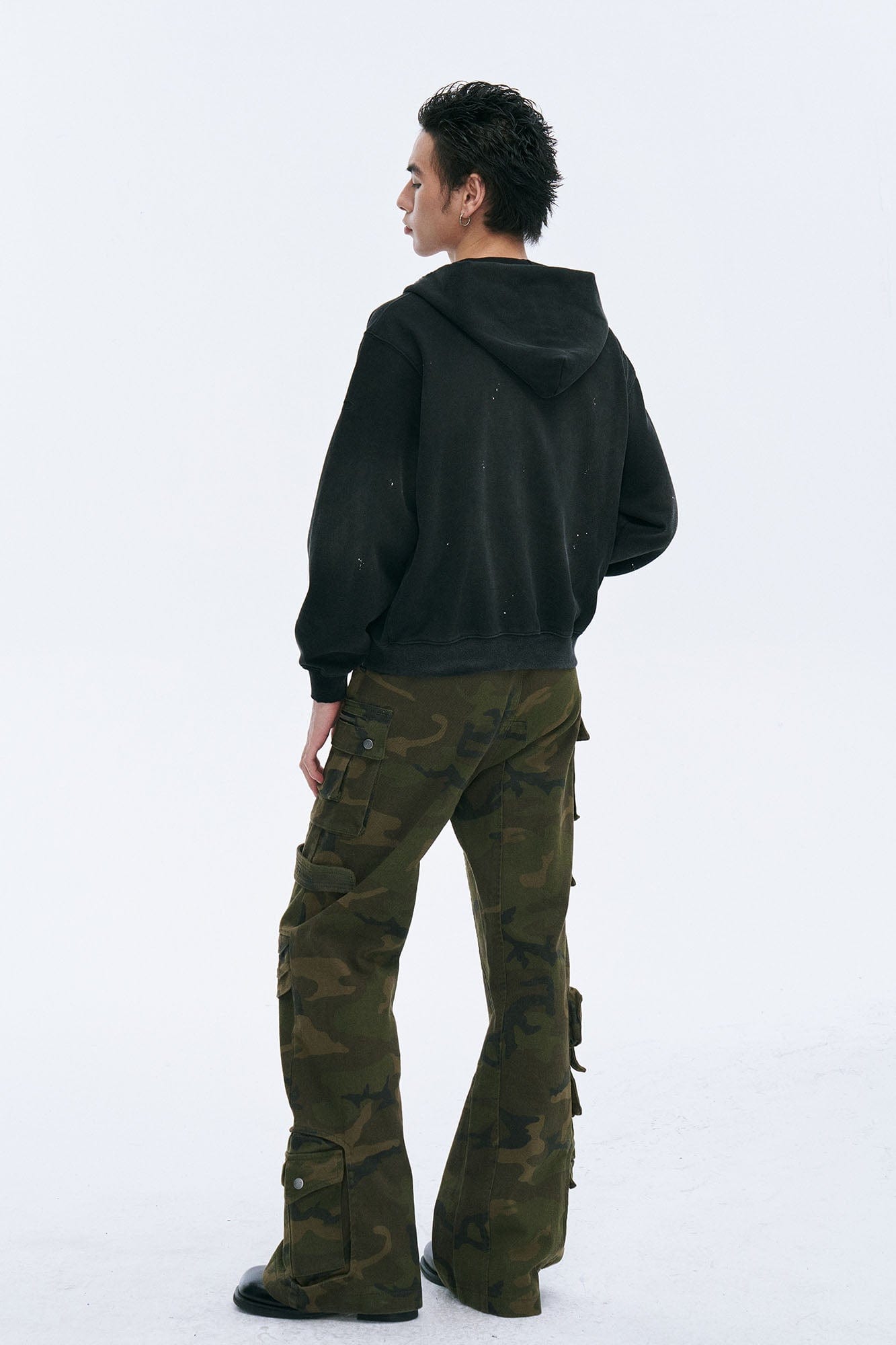 CATSSTAC Multi-Pocket Camo Cargo Pants, premium urban and streetwear designers apparel on PROJECTISR.com, CATSSTAC
