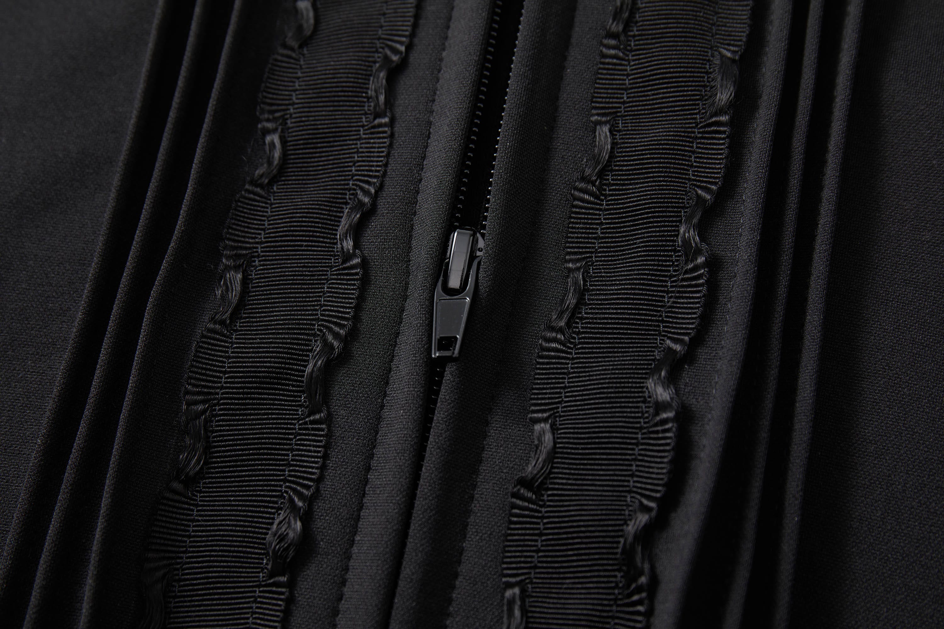 OPICLOTH Lace-Trim Track Jacket, premium urban and streetwear designers apparel on PROJECTISR.com, OPICLOTH