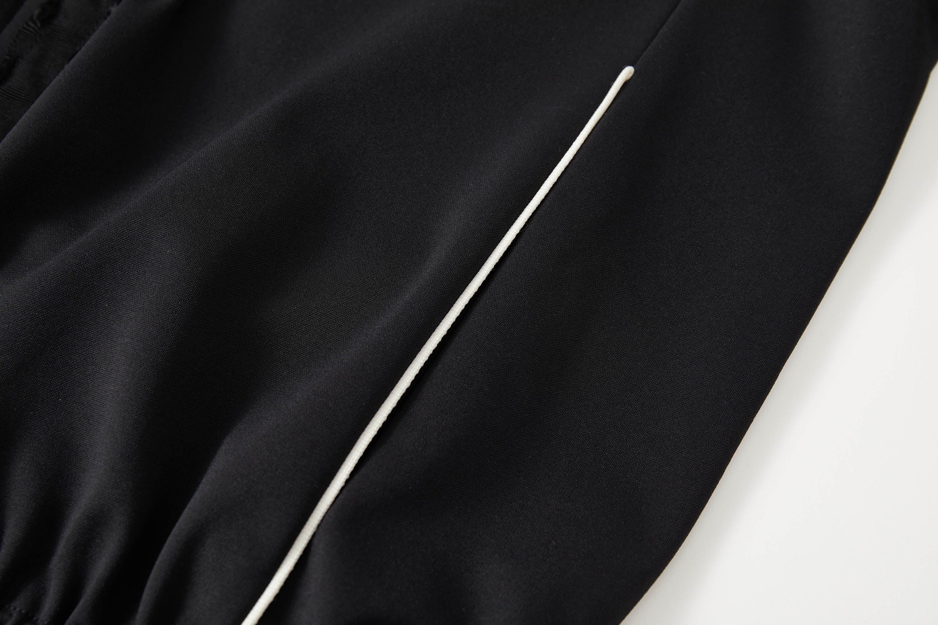 OPICLOTH Lace-Trim Track Jacket, premium urban and streetwear designers apparel on PROJECTISR.com, OPICLOTH