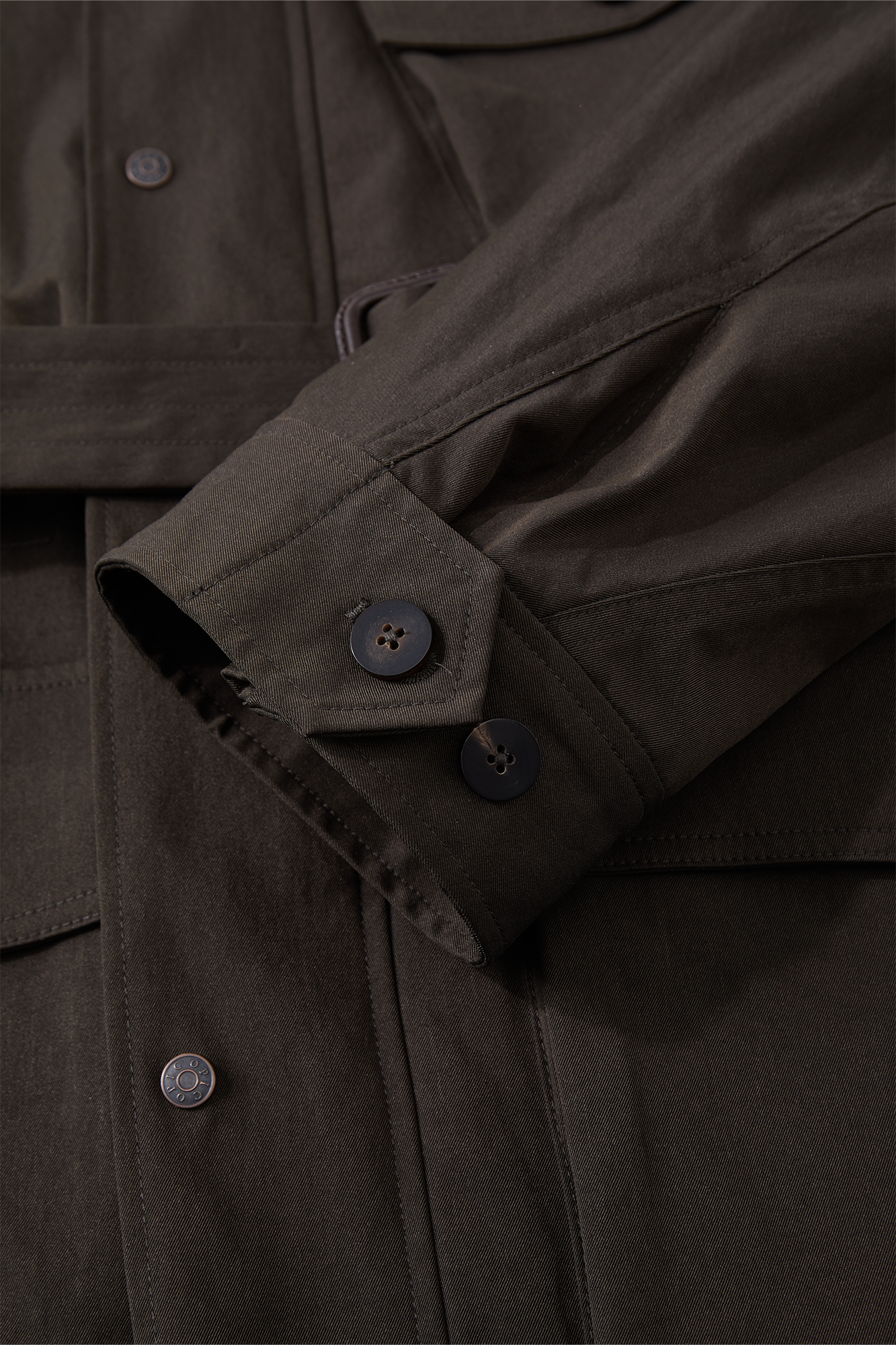 OPICLOTH Multi-Pockets Cinchable Utility Jacket, premium urban and streetwear designers apparel on PROJECTISR.com, OPICLOTH