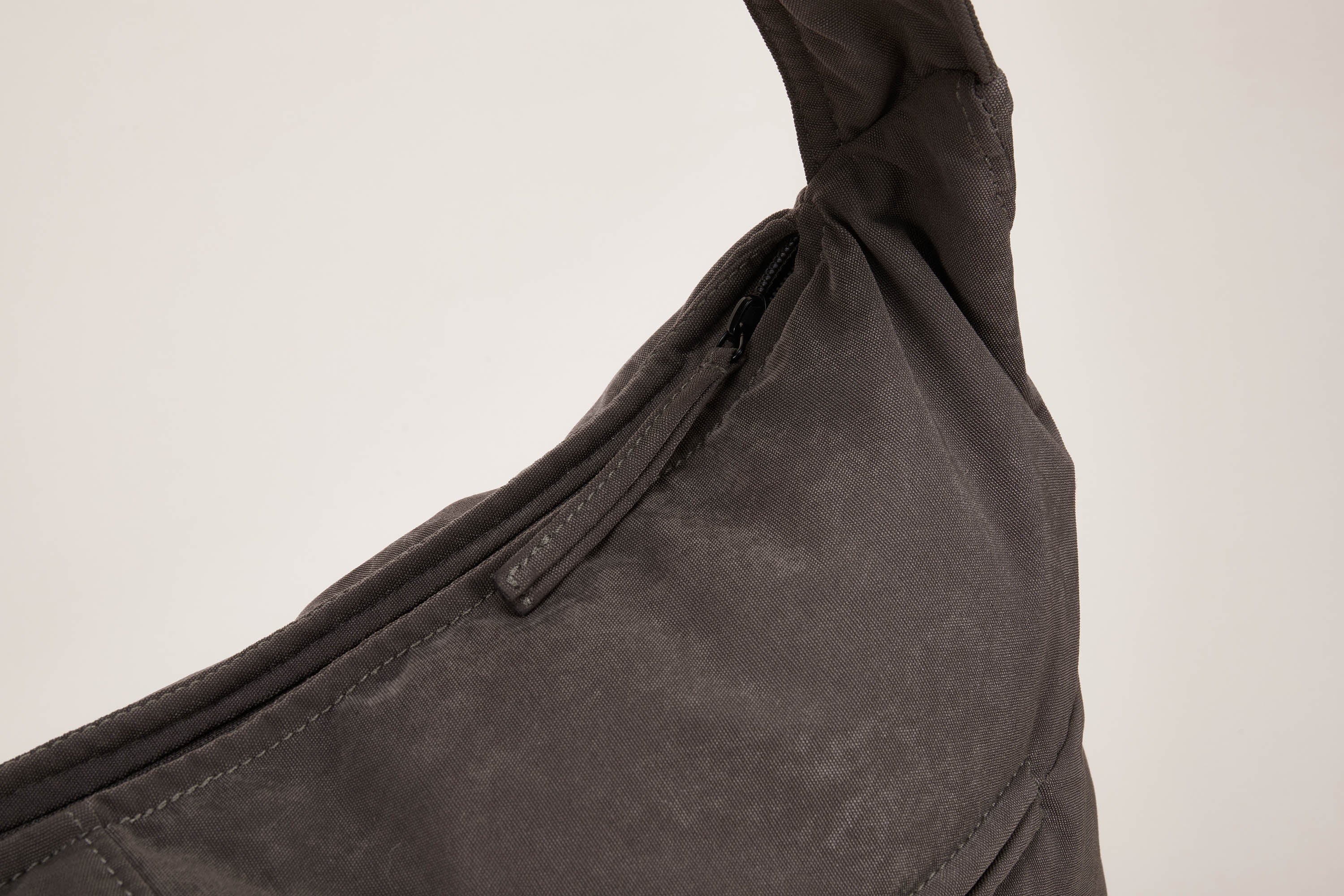 OPICLOTH Distressed Velvet Hobo Bag, premium urban and streetwear designers apparel on PROJECTISR.com, OPICLOTH