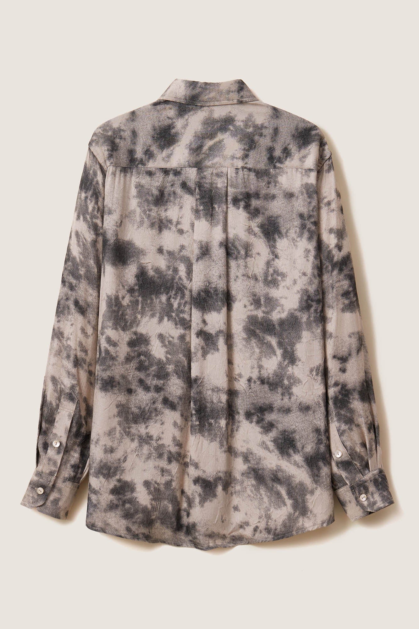 OPICLOTH Twist-Front Tie-Dye Shirt, premium urban and streetwear designers apparel on PROJECTISR.com, OPICLOTH
