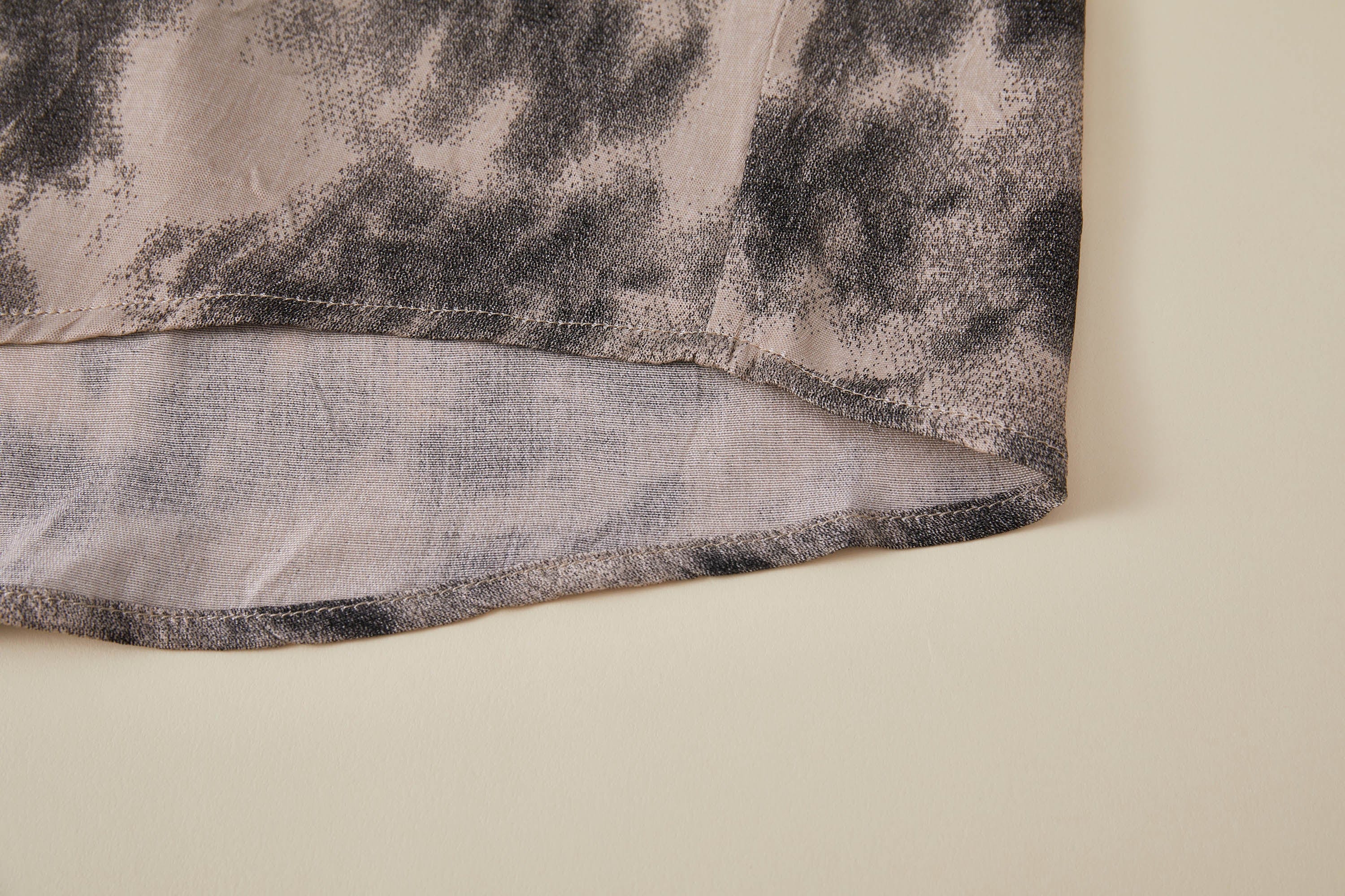 OPICLOTH Twist-Front Tie-Dye Shirt, premium urban and streetwear designers apparel on PROJECTISR.com, OPICLOTH