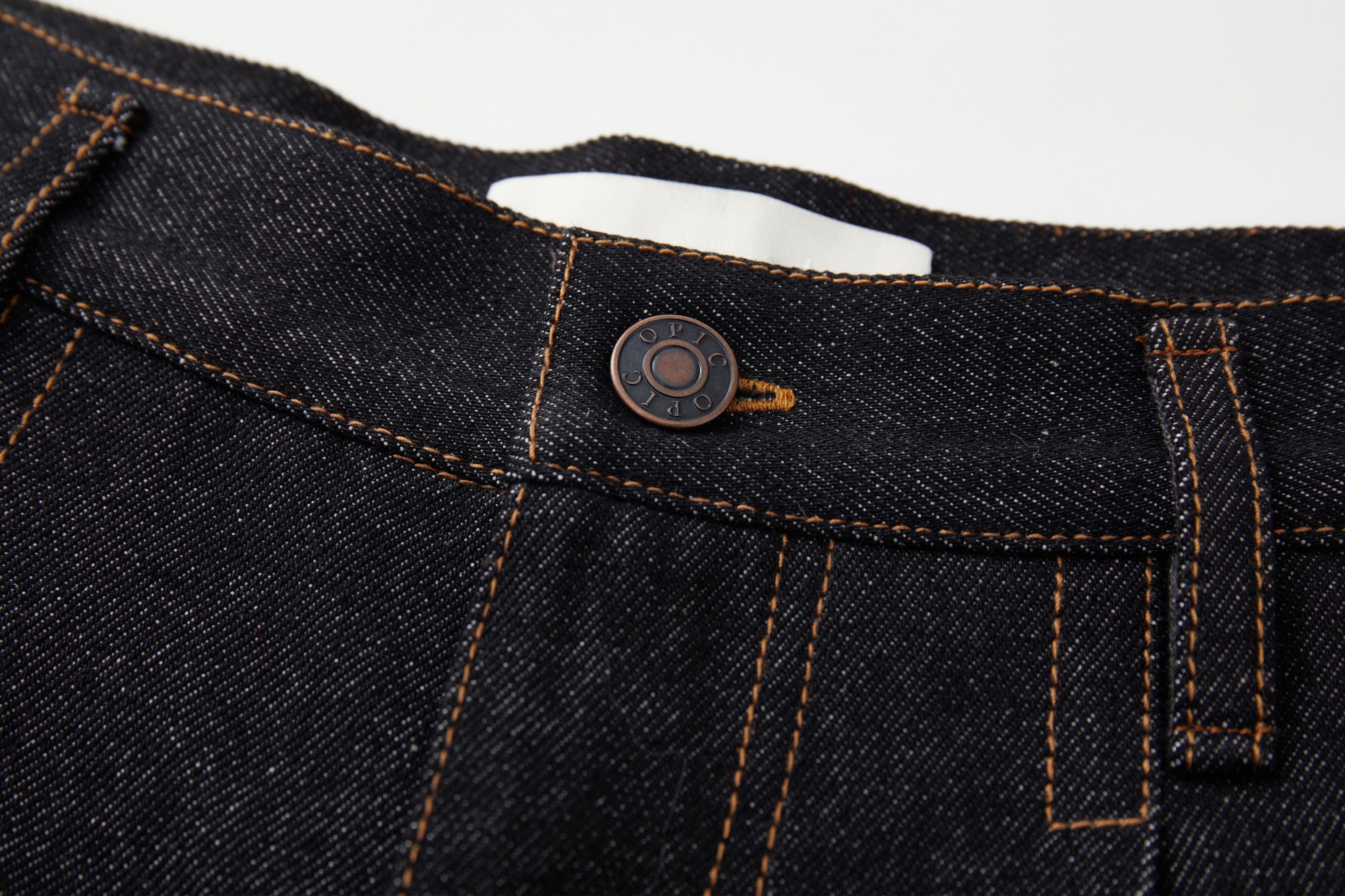 OPICLOTH Retro Washed Pleated Wide-Leg Jeans, premium urban and streetwear designers apparel on PROJECTISR.com, OPICLOTH