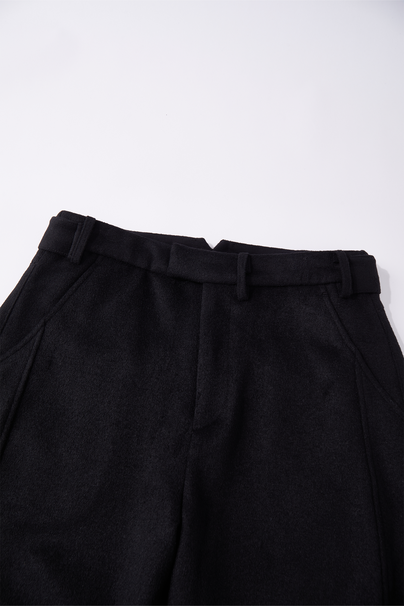 OPICLOTH Essential Wool-Blend Barrel Pants, premium urban and streetwear designers apparel on PROJECTISR.com, OPICLOTH
