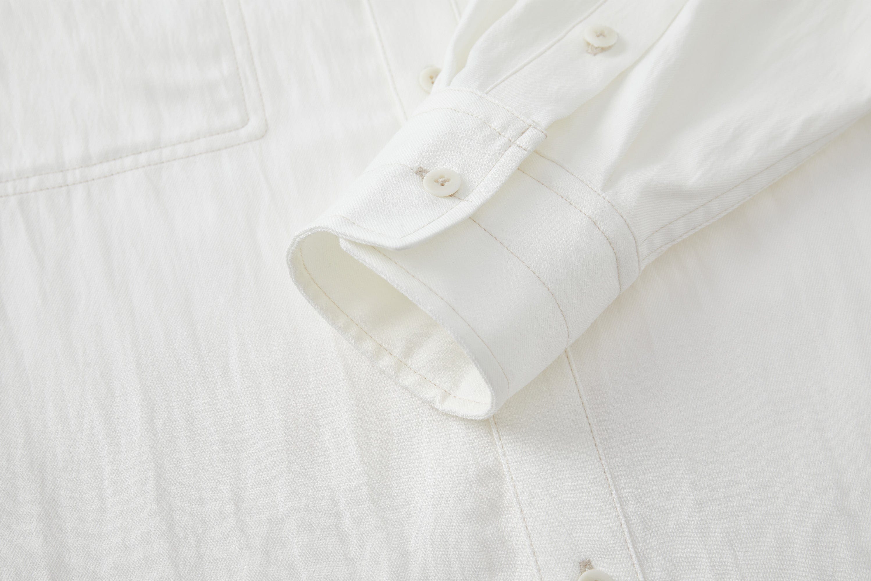 OPICLOTH Minimal Stitch Tencel-Blend Shirt, premium urban and streetwear designers apparel on PROJECTISR.com, OPICLOTH