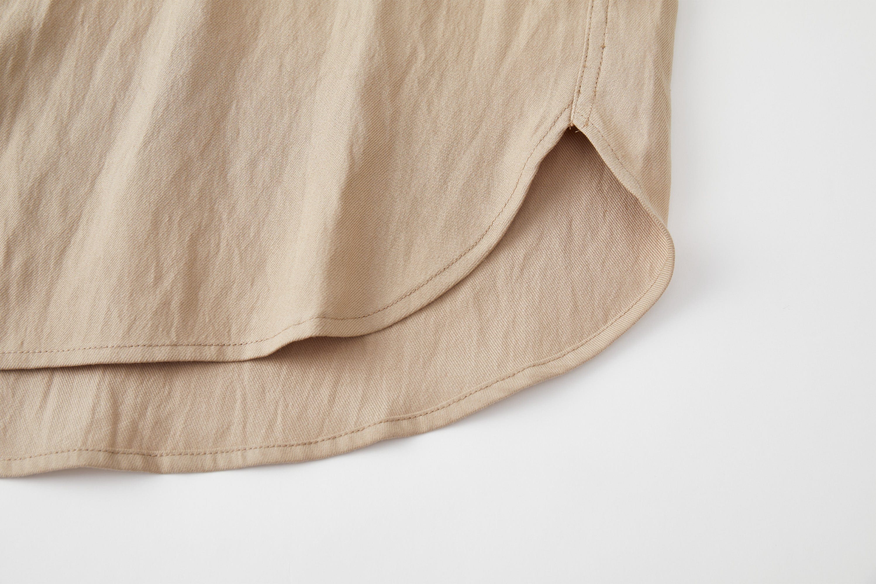 OPICLOTH Minimal Stitch Tencel-Blend Shirt, premium urban and streetwear designers apparel on PROJECTISR.com, OPICLOTH
