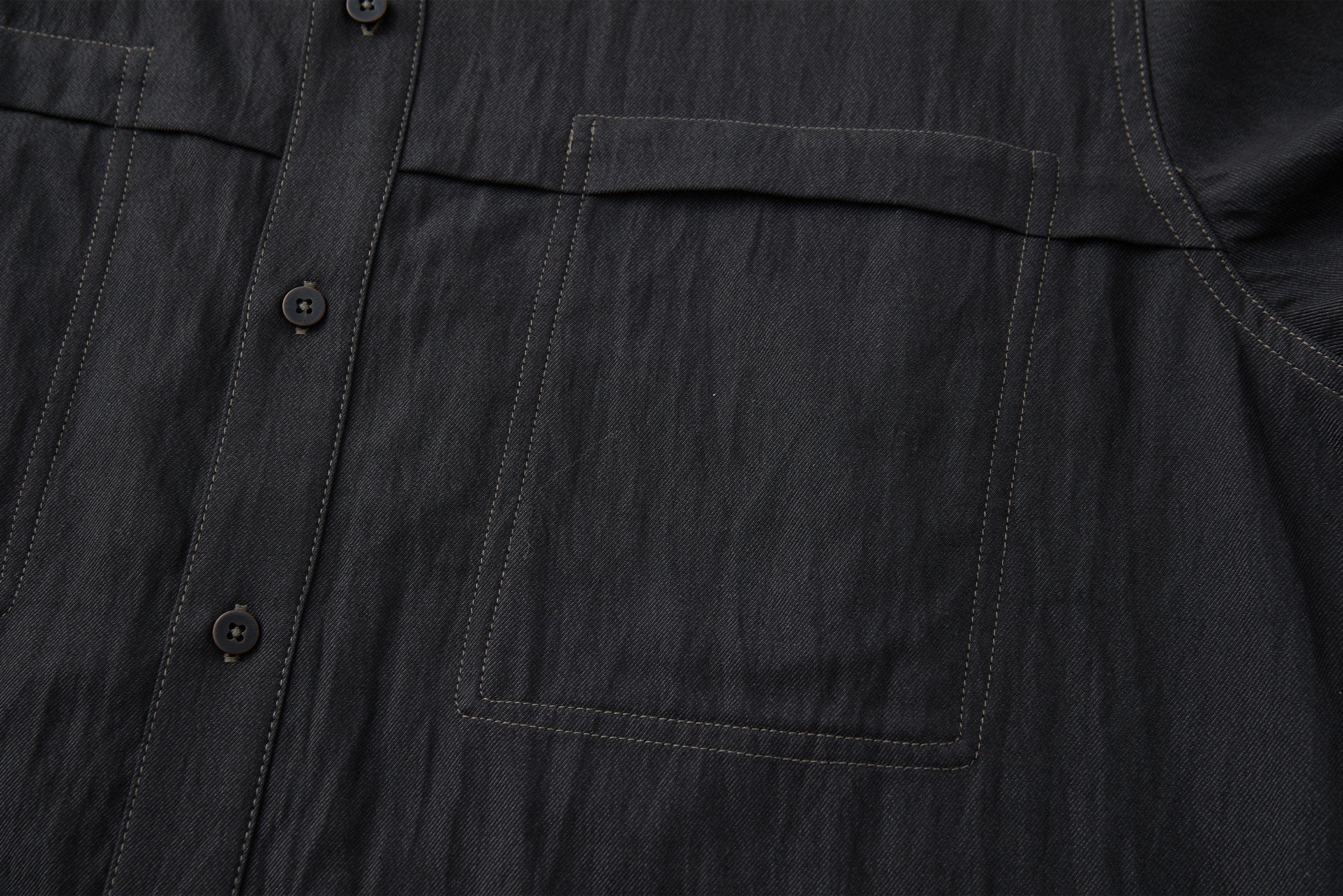 OPICLOTH Minimal Stitch Tencel-Blend Shirt, premium urban and streetwear designers apparel on PROJECTISR.com, OPICLOTH
