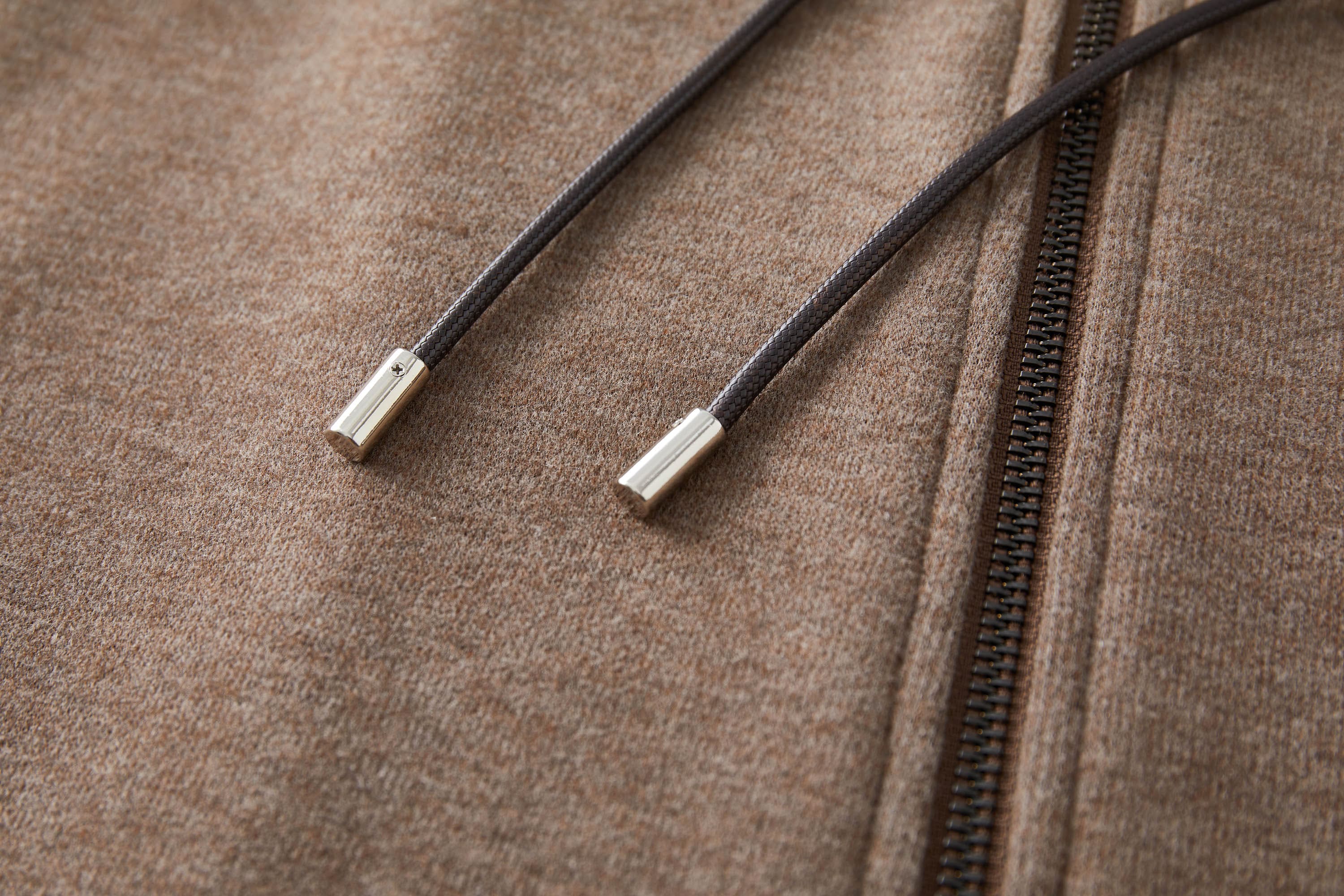 OPICLOTH Fleece-Lined Collared Hooded Jacket, premium urban and streetwear designers apparel on PROJECTISR.com, OPICLOTH