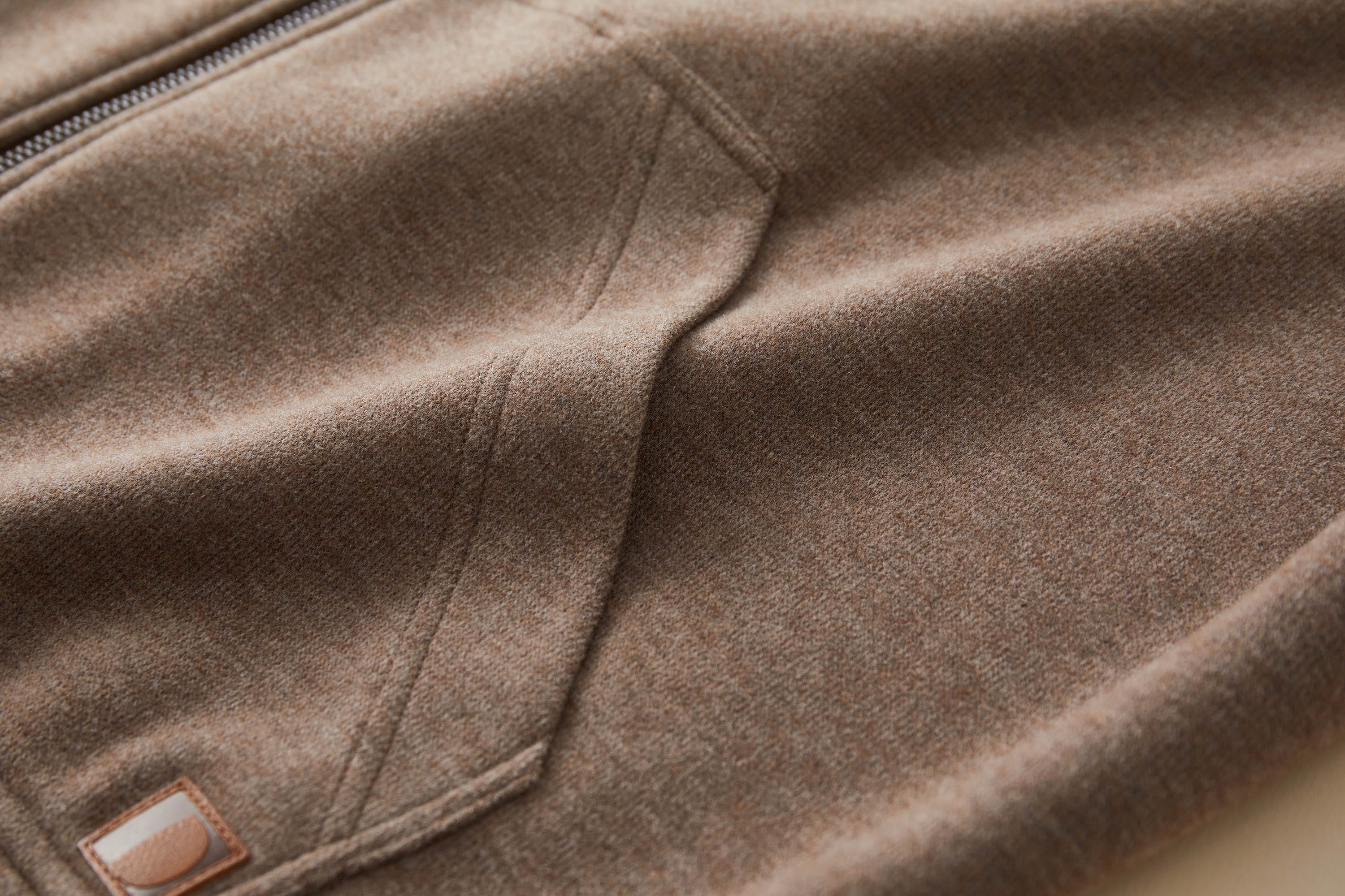 OPICLOTH Fleece-Lined Collared Hooded Jacket, premium urban and streetwear designers apparel on PROJECTISR.com, OPICLOTH