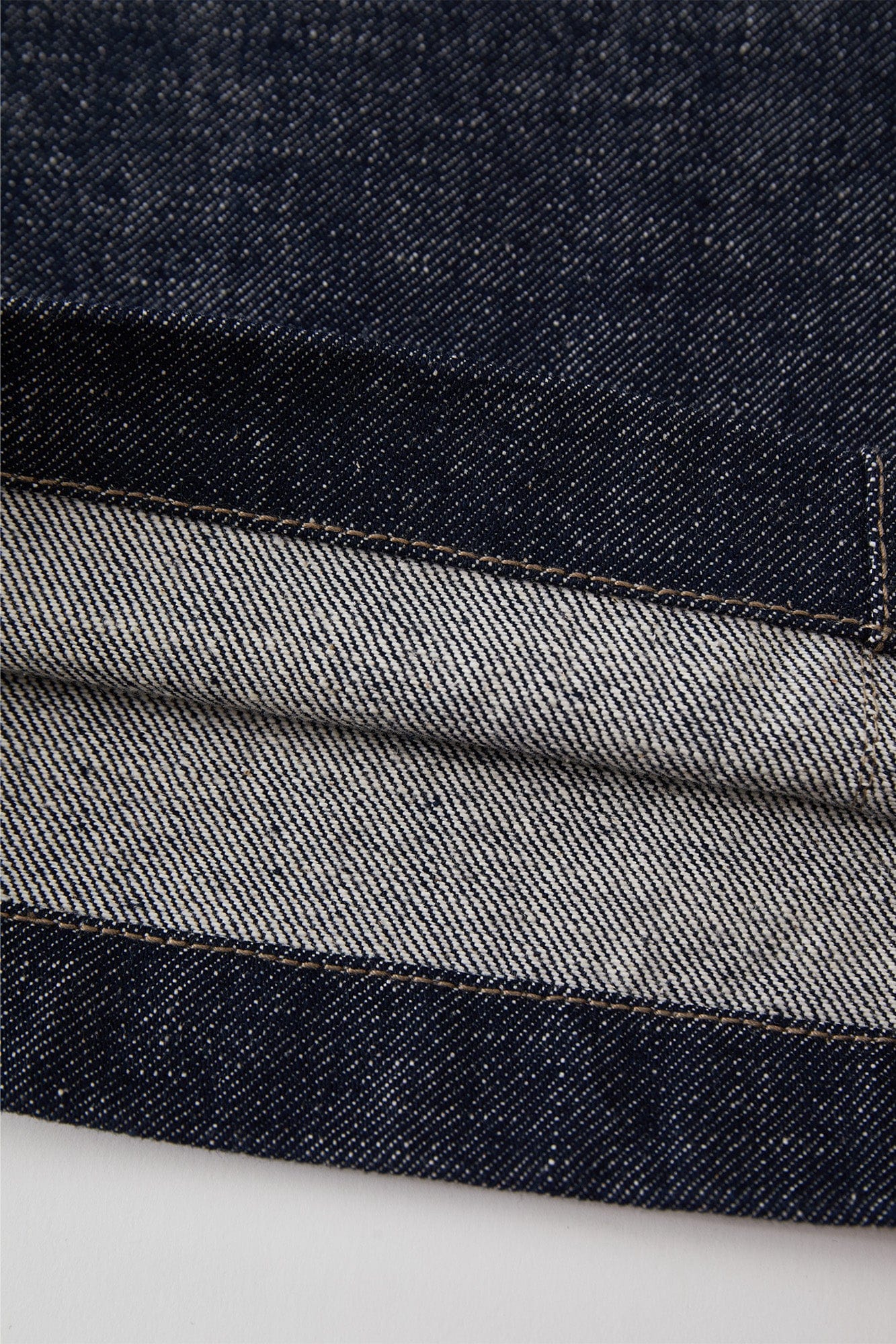 OPICLOTH Essential Stitched Cropped Raw Jeans, premium urban and streetwear designers apparel on PROJECTISR.com, OPICLOTH