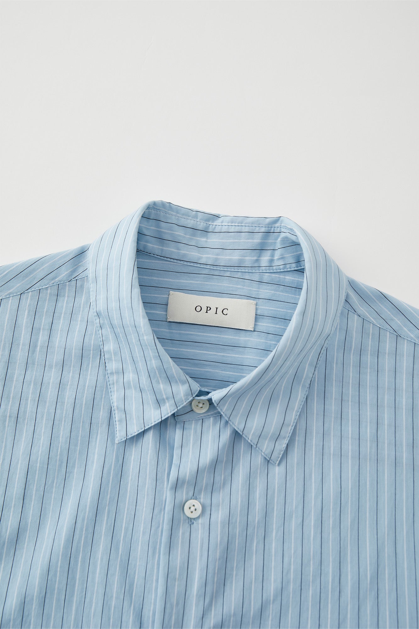 OPICLOTH Classic Striped Long Shirt, premium urban and streetwear designers apparel on PROJECTISR.com, OPICLOTH
