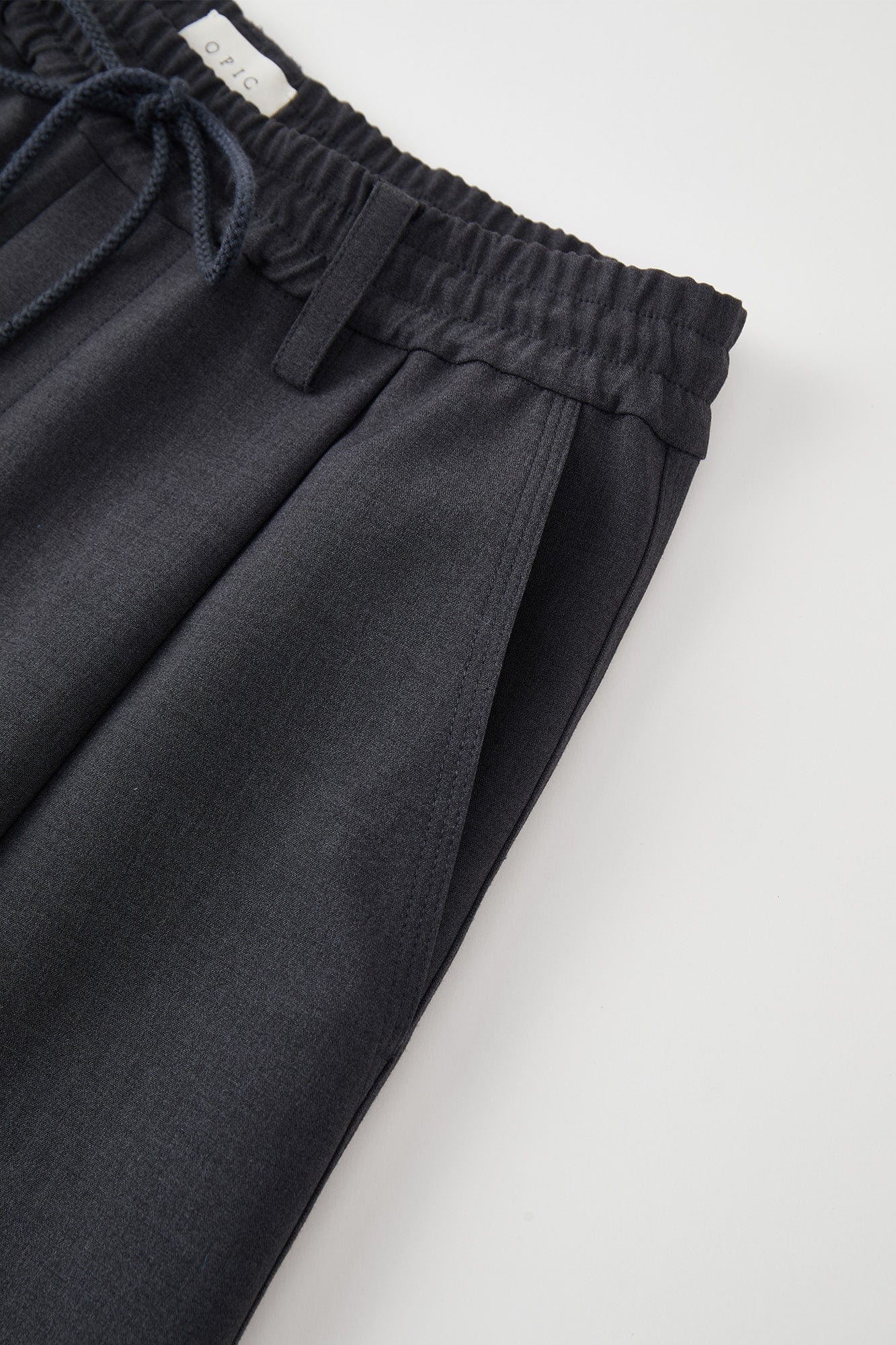 OPICLOTH Classic Drawstring Ankle Pants, premium urban and streetwear designers apparel on PROJECTISR.com, OPICLOTH