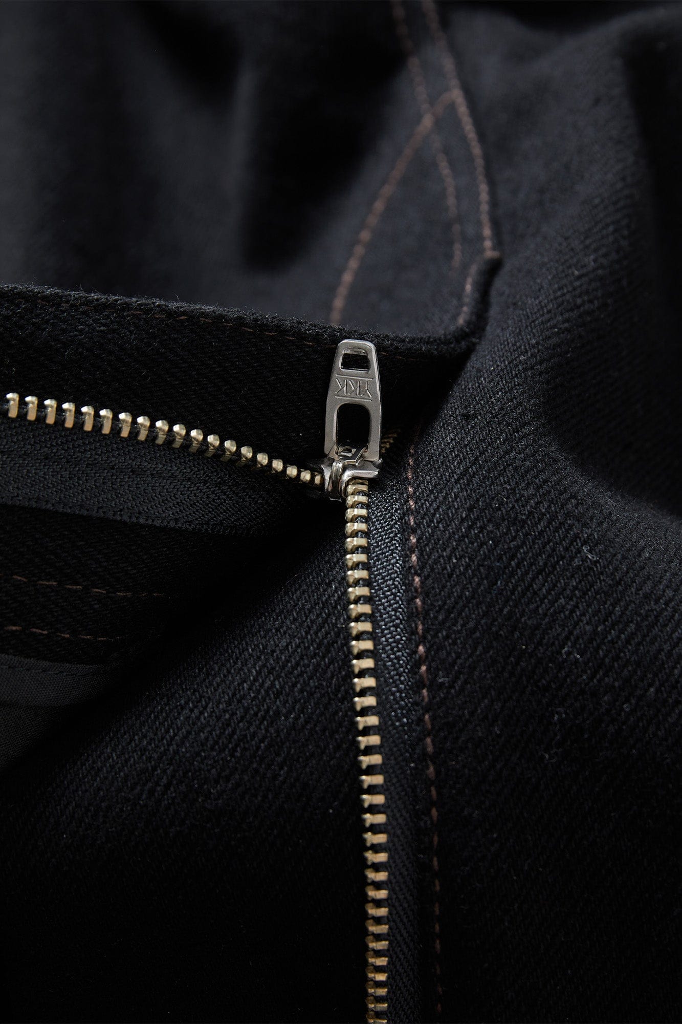 OPICLOTH Washed Contrast Stitch Wide-Leg Jeans, premium urban and streetwear designers apparel on PROJECTISR.com, OPICLOTH
