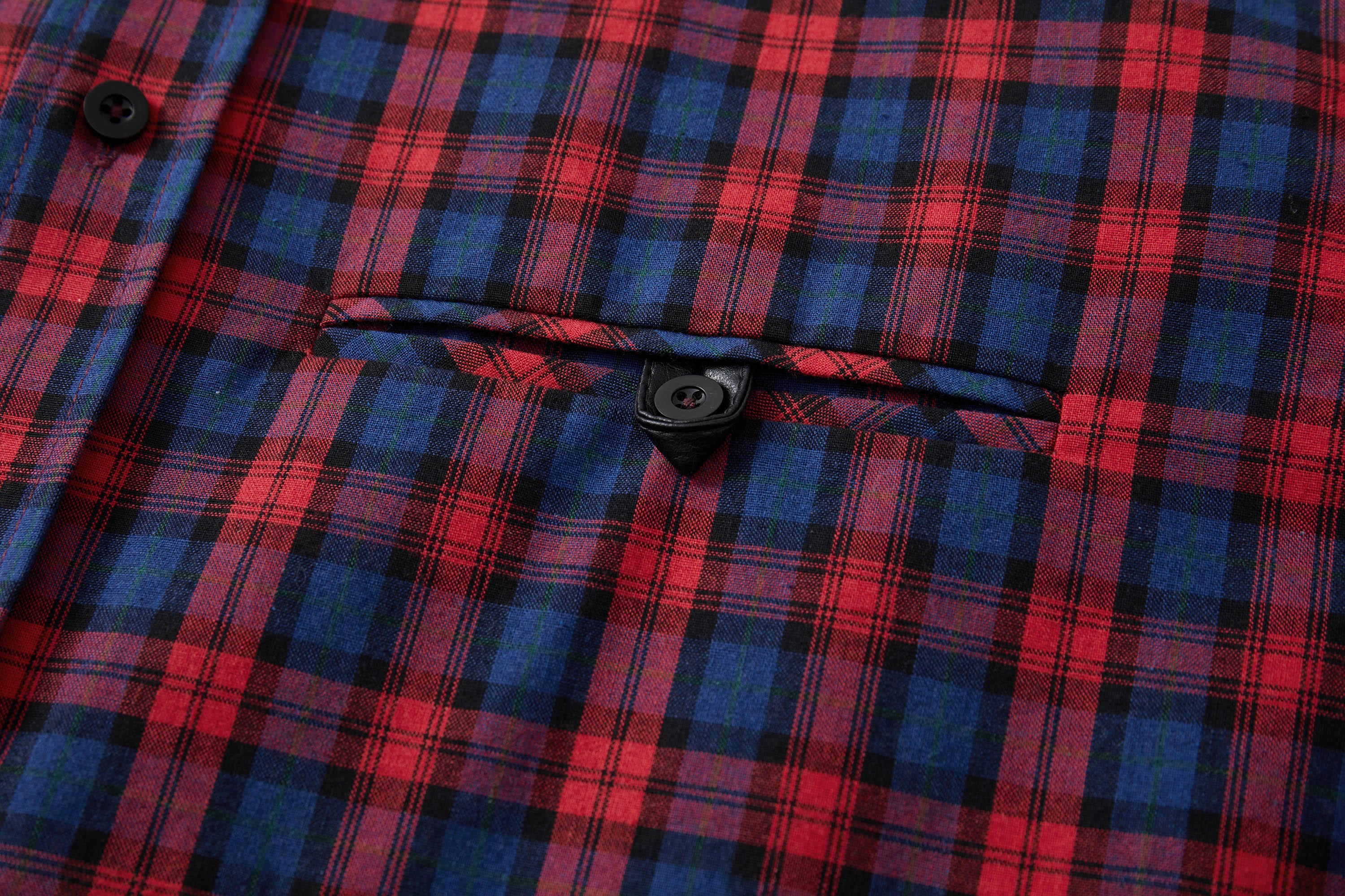 OPICLOTH Plaid Oversized Button-Up Shirt, premium urban and streetwear designers apparel on PROJECTISR.com, OPICLOTH
