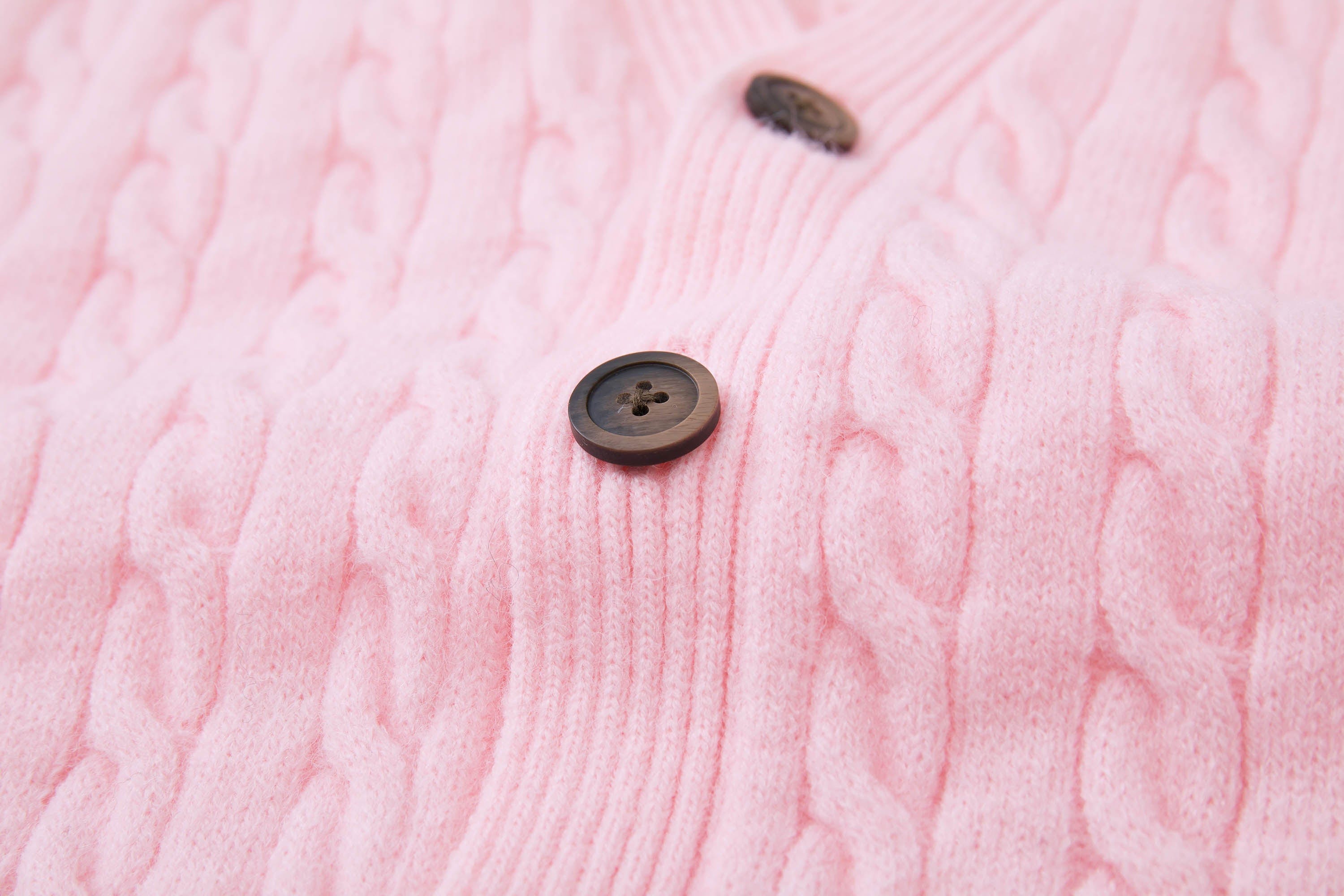 OPICLOTH Cable-Knit V-Neck Button-Up Cardigan, premium urban and streetwear designers apparel on PROJECTISR.com, OPICLOTH