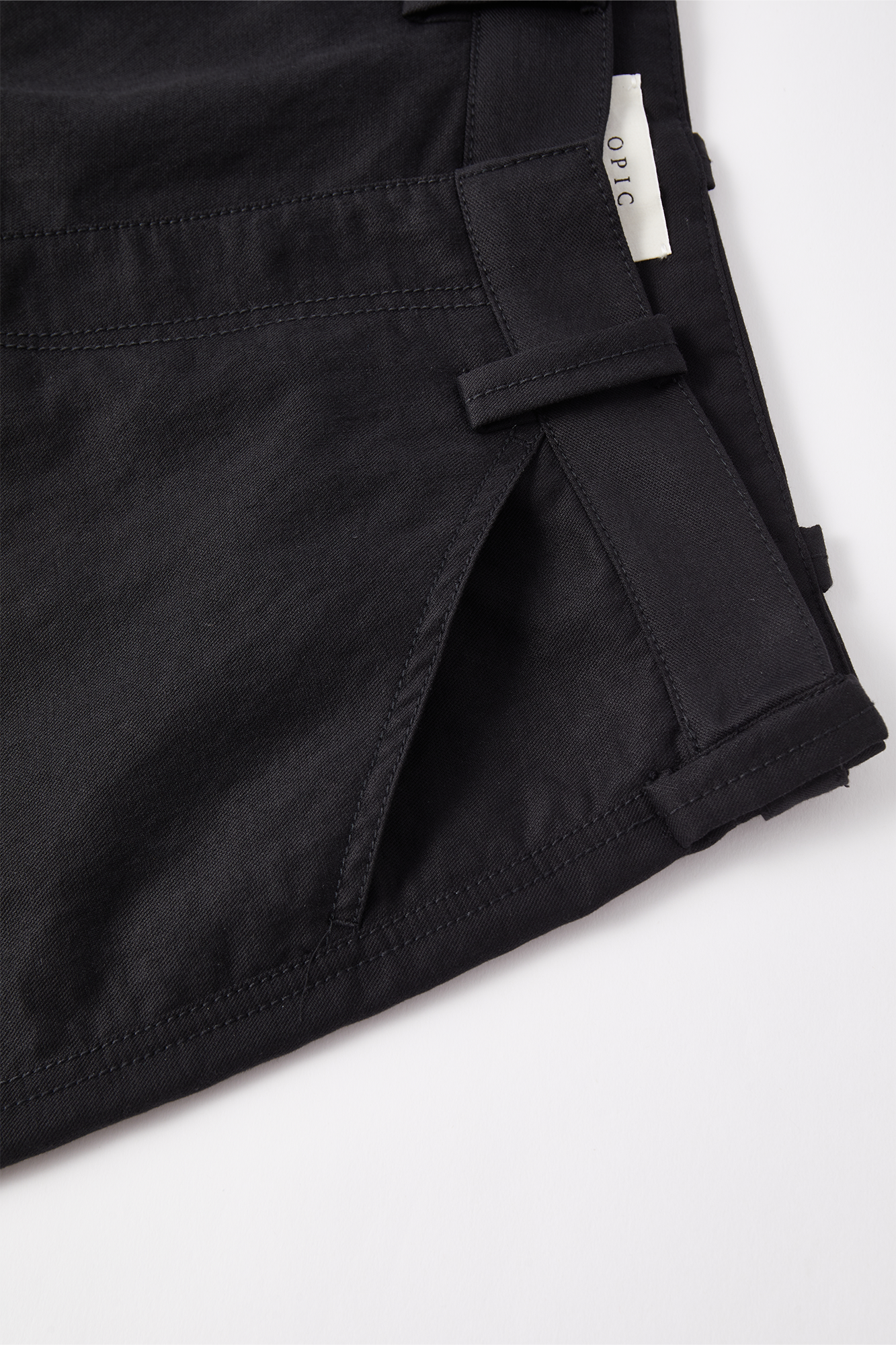 OPICLOTH Adjustable Buckle Straight-Leg Trousers, premium urban and streetwear designers apparel on PROJECTISR.com, OPICLOTH