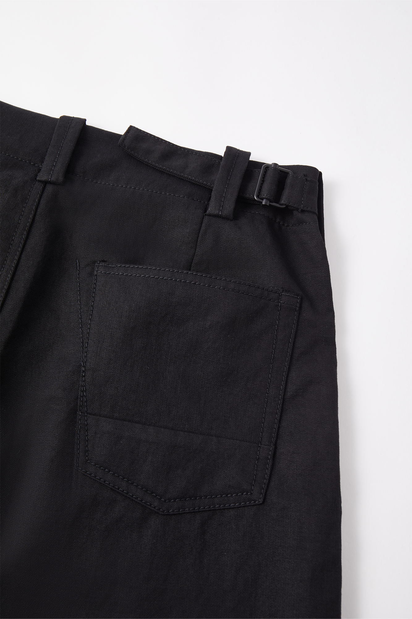 OPICLOTH Adjustable Buckle Straight-Leg Trousers, premium urban and streetwear designers apparel on PROJECTISR.com, OPICLOTH