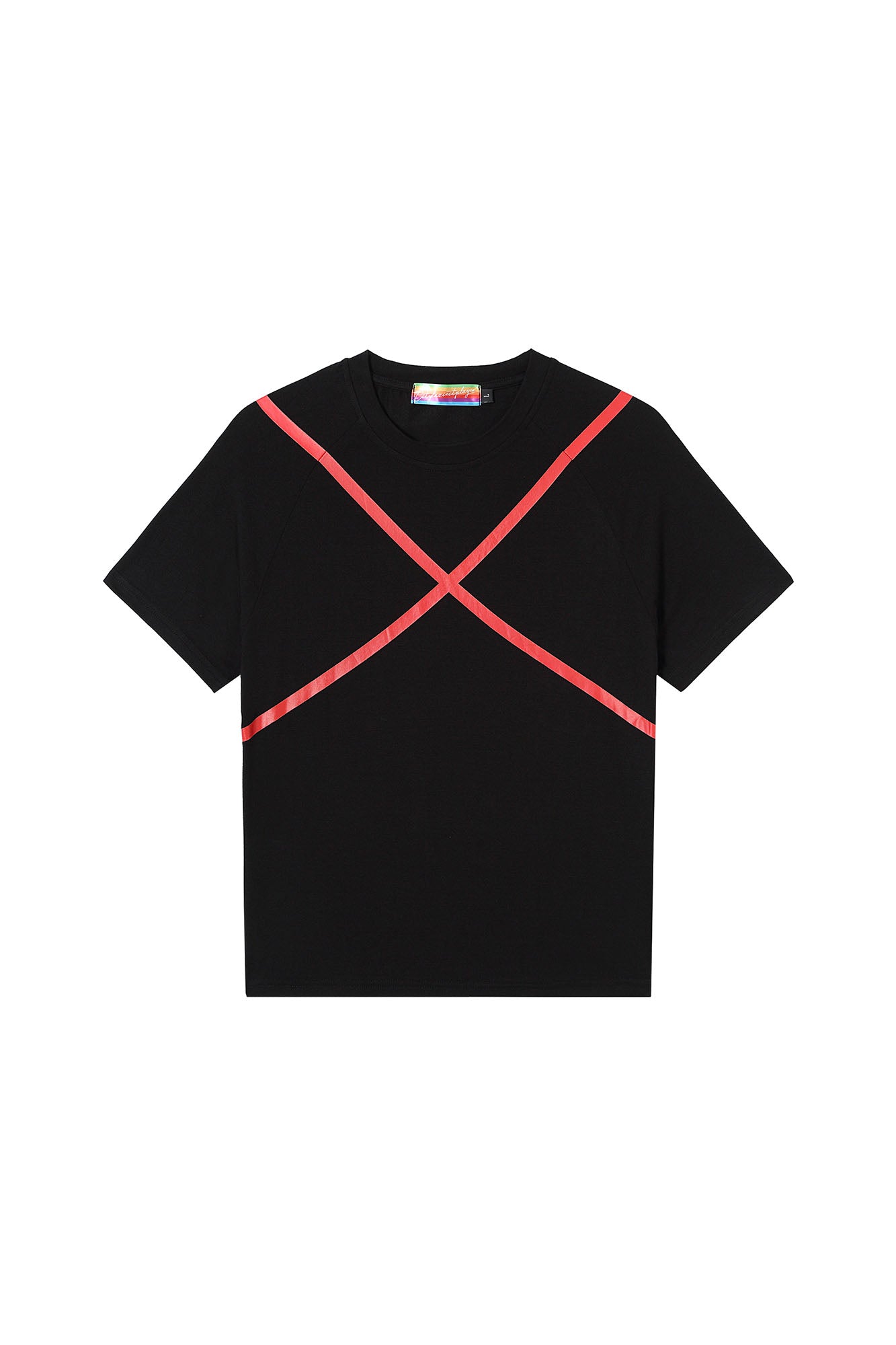 CLP Slim Contrast Cross T-Shirt, premium urban and streetwear designers apparel on PROJECTISR.com, CLP