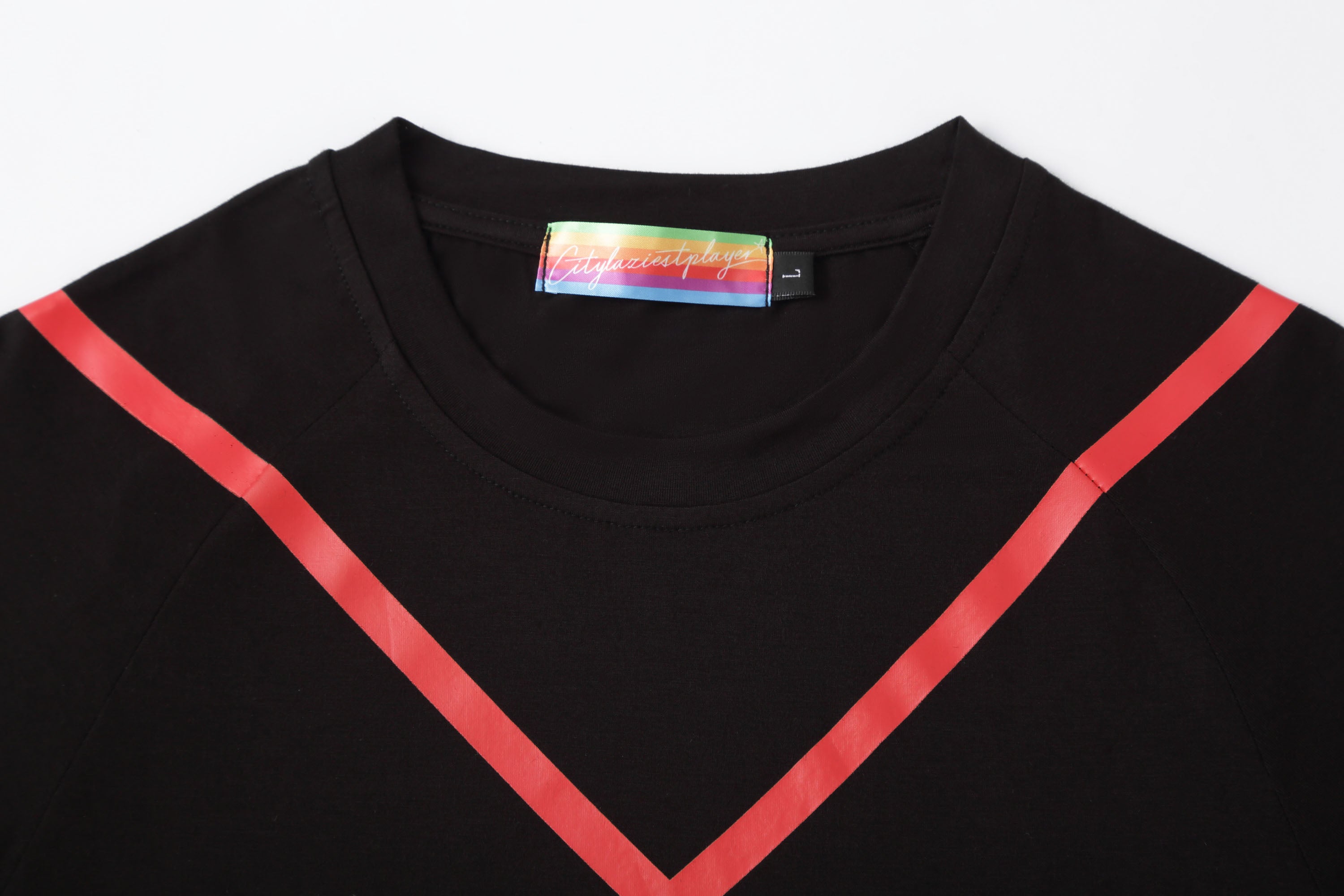 CLP Slim Contrast Cross T-Shirt, premium urban and streetwear designers apparel on PROJECTISR.com, CLP