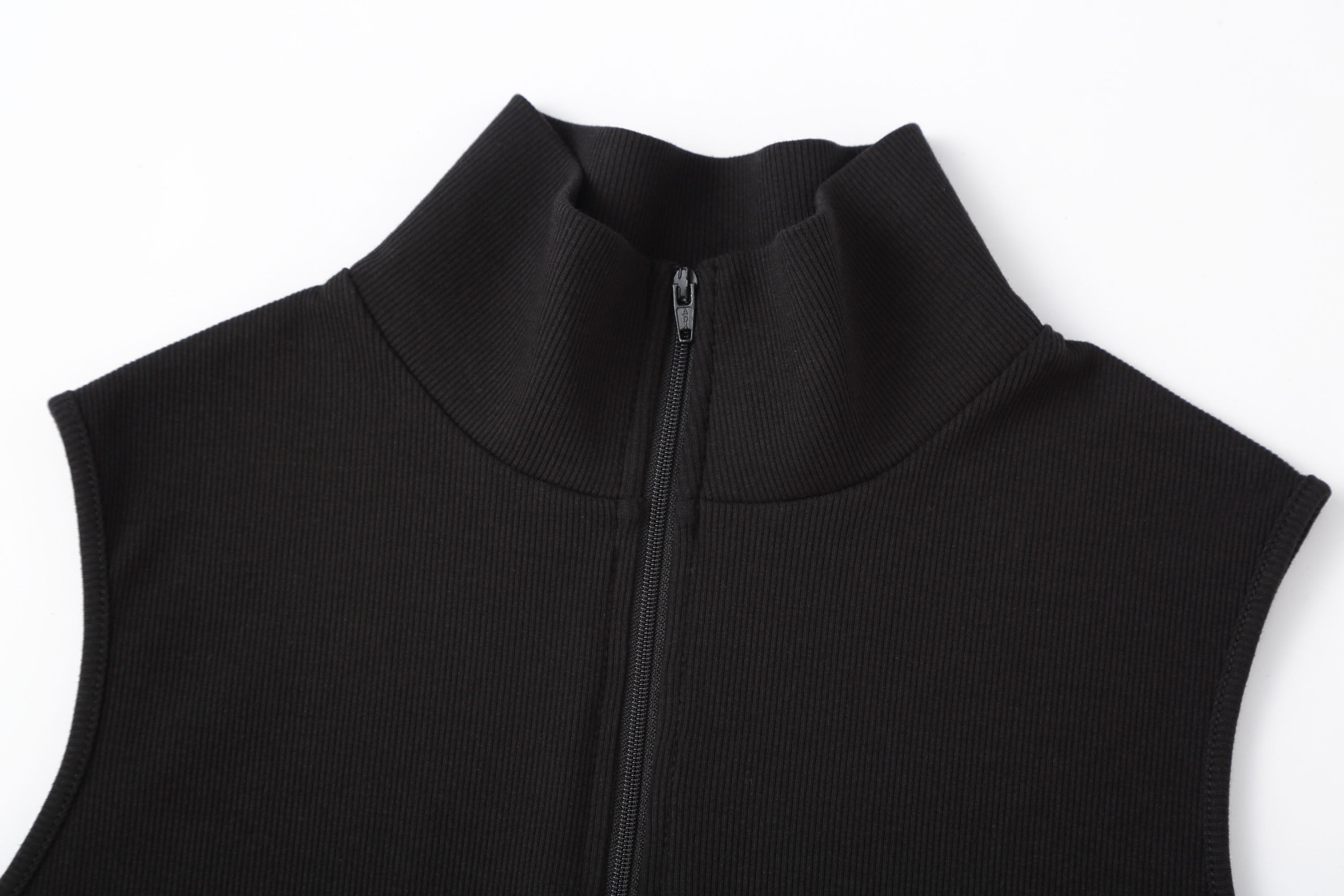 CLP Contrast Striped Half-Zip Slim Vest, premium urban and streetwear designers apparel on PROJECTISR.com, CLP