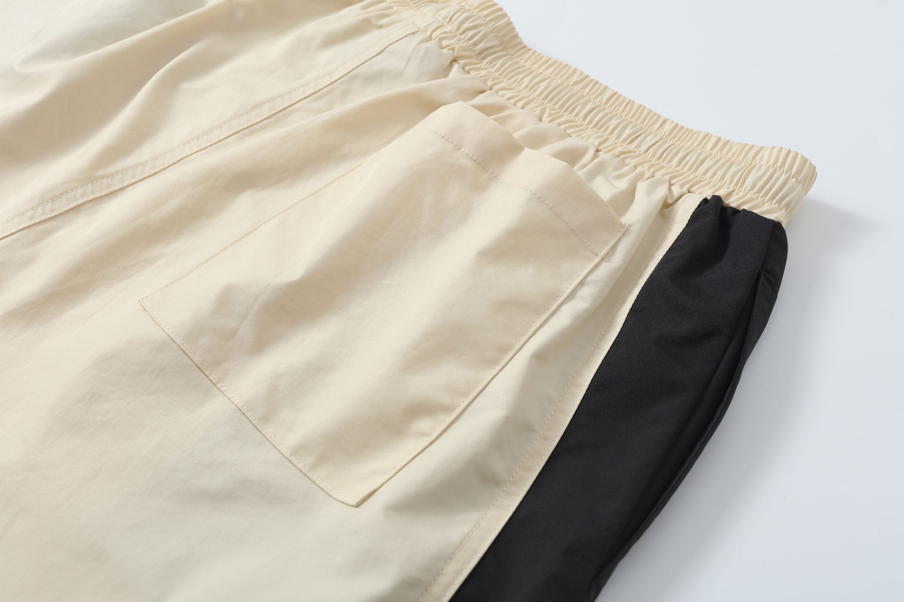 MAKEMORE Quick-Dry Contrast Panel Running Shorts, premium urban and streetwear designers apparel on PROJECTISR.com, MAKEMORE