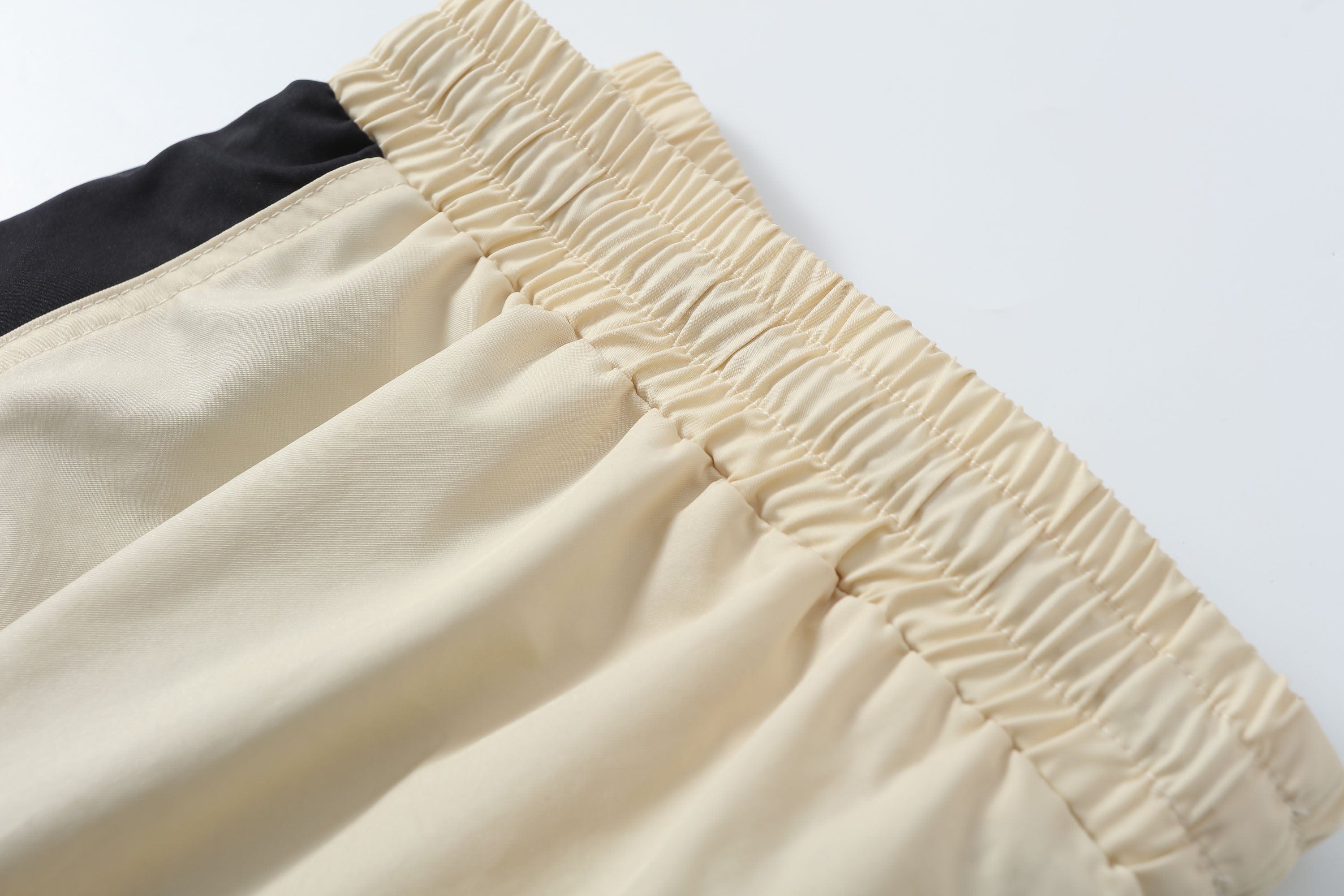 MAKEMORE Quick-Dry Contrast Panel Running Shorts, premium urban and streetwear designers apparel on PROJECTISR.com, MAKEMORE