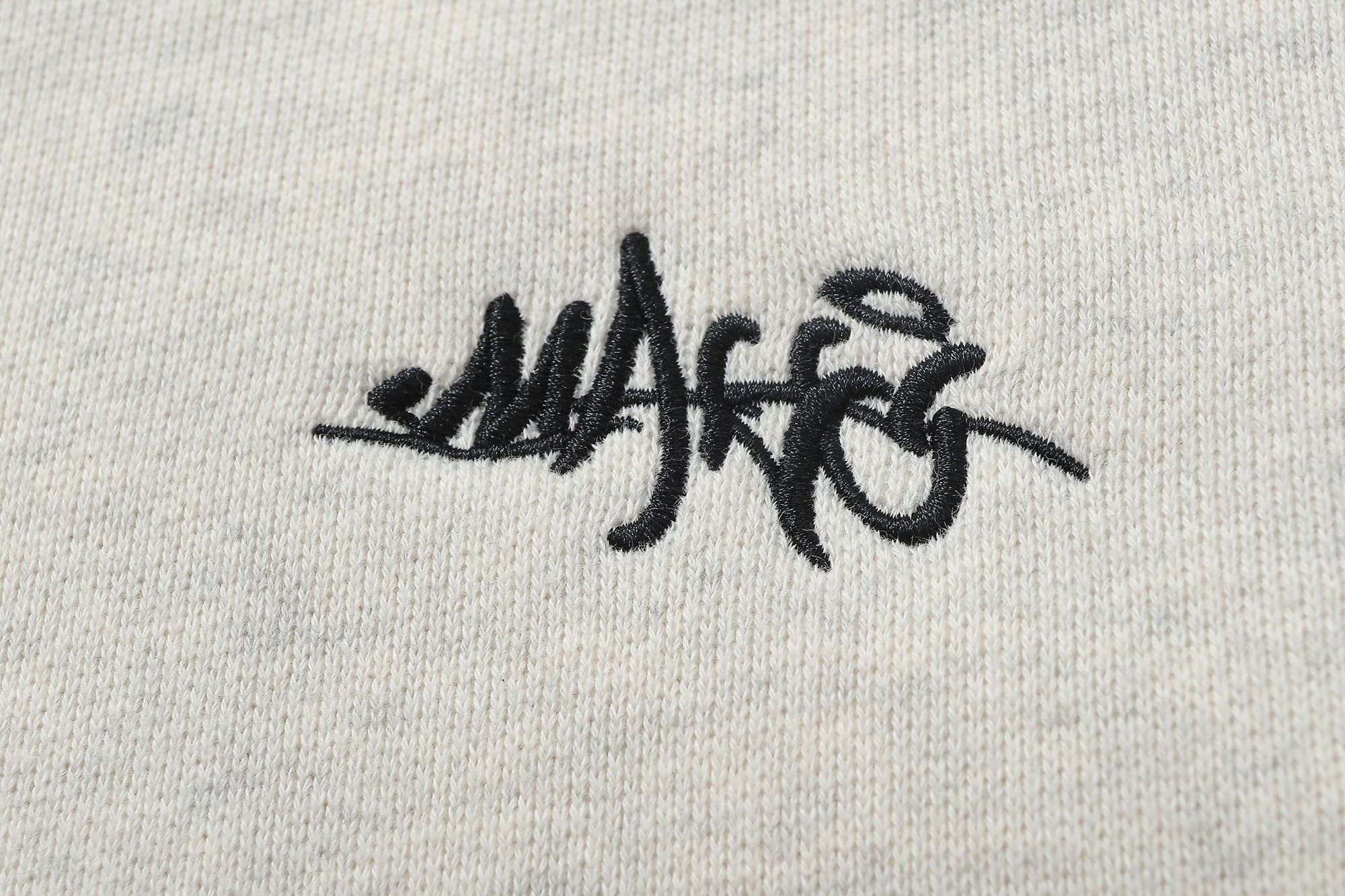MAKEMORE LOGO Embroidered Drawstring Hoodie