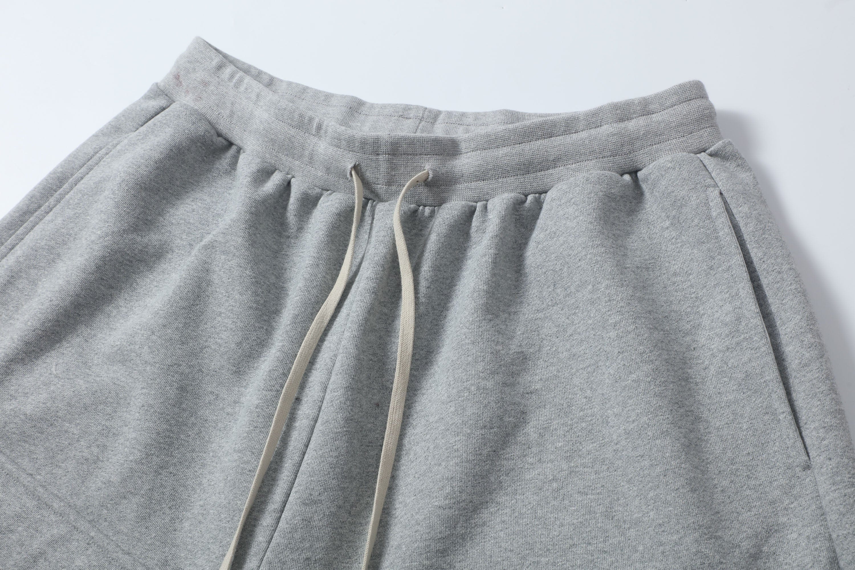 MAKEMORE Flap-Pocket Wide-Leg Drawstring Shorts, premium urban and streetwear designers apparel on PROJECTISR.com, MAKEMORE