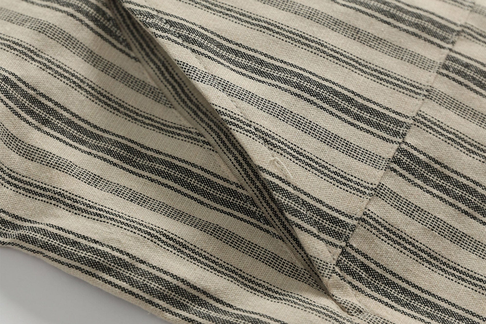 ERROR CODE ROBOT Paneled Striped Spliced Shirt, premium urban and streetwear designers apparel on PROJECTISR.com, ERROR CODE ROBOT