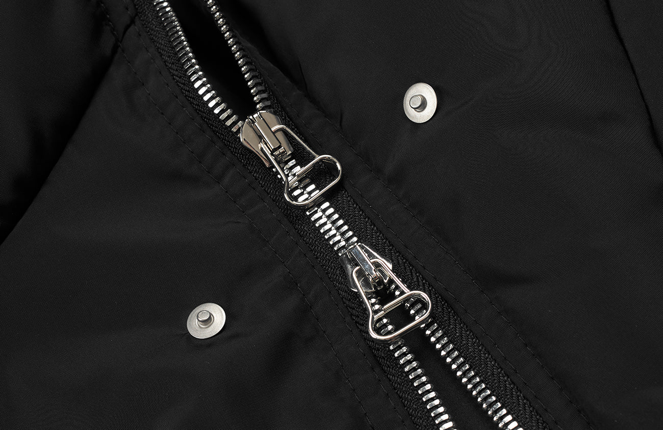 7440 37 1 Asymmetrical Zip High Neck Jacket, premium urban and streetwear designers apparel on PROJECTISR.com, 7440 37 1