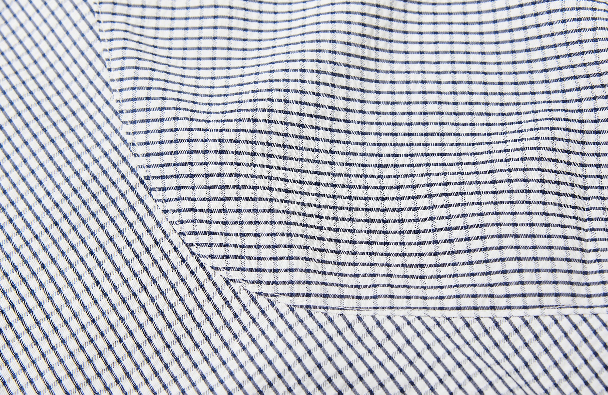 7440 37 1 Grid Check Batwing Sleeves Shirt, premium urban and streetwear designers apparel on PROJECTISR.com, 7440 37 1