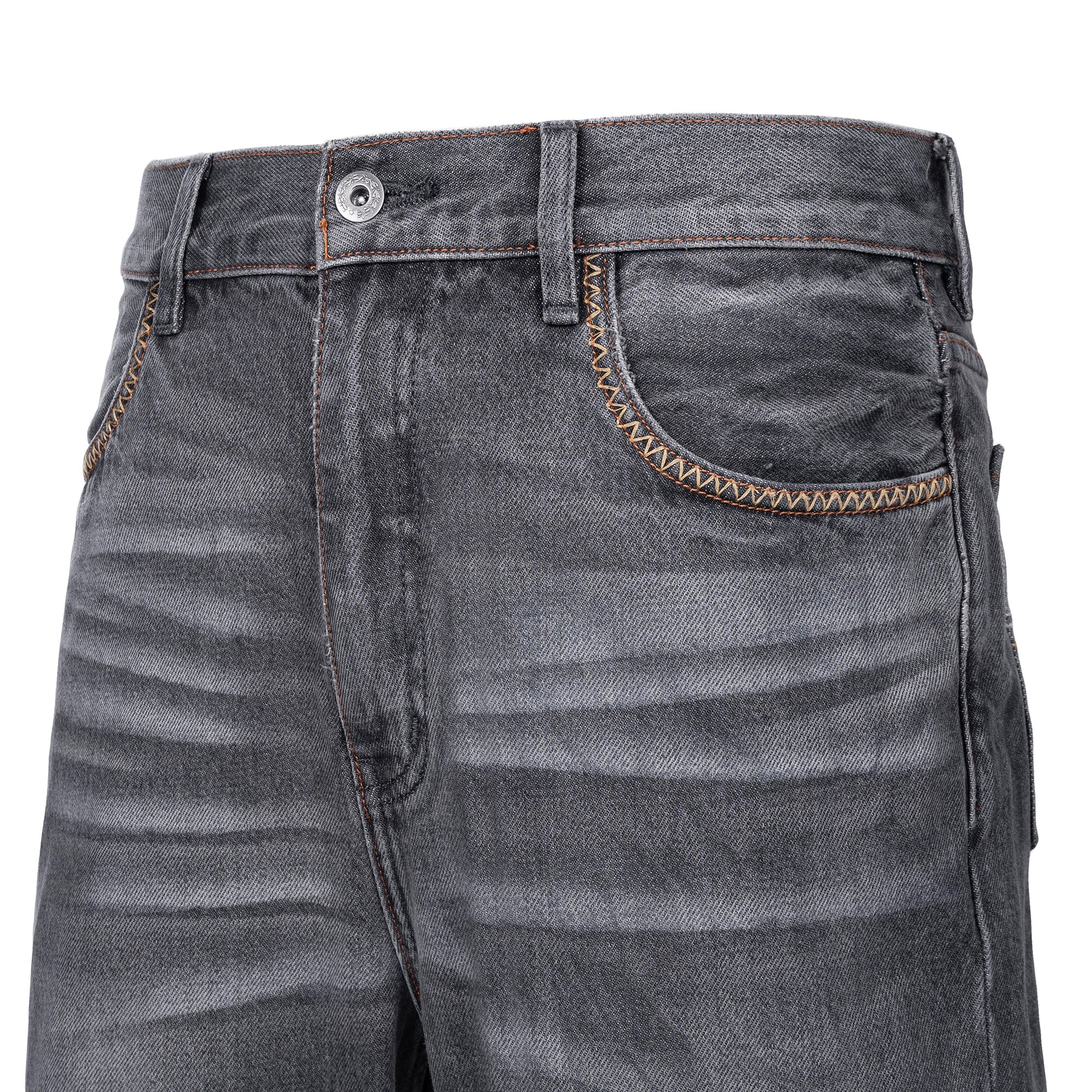 CATSSTAC Classic Whiskering Washed Jeans, premium urban and streetwear designers apparel on PROJECTISR.com, CATSSTAC