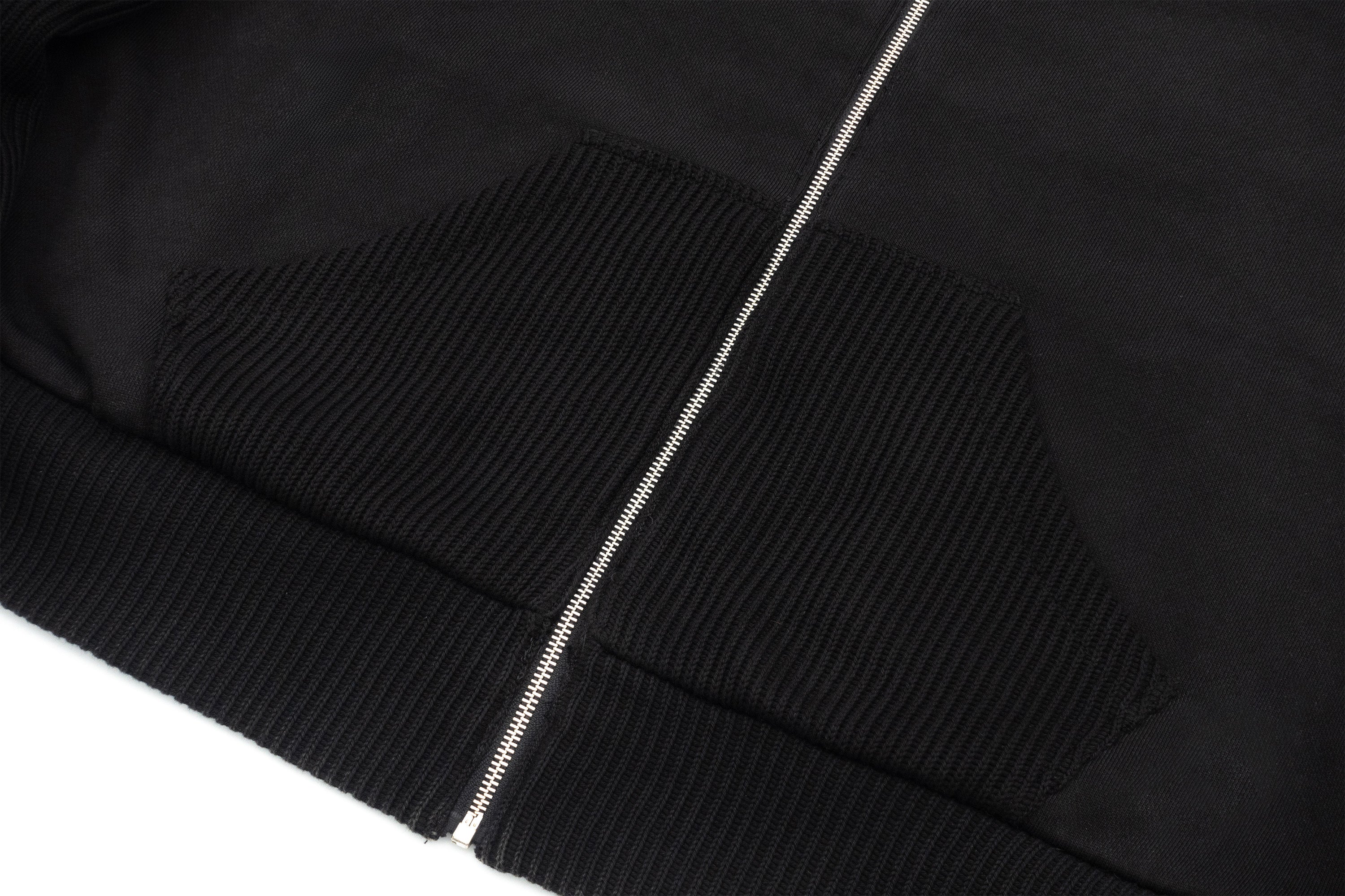 IN EXISTENCE Reversible Washed Spliced Hooded Jacket