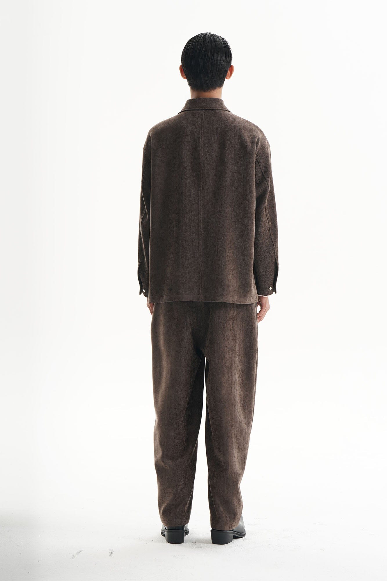 ORAL UTOPIA Pleated Oversized Tapered Pants, premium urban and streetwear designers apparel on PROJECTISR.com, ORAL UTOPIA