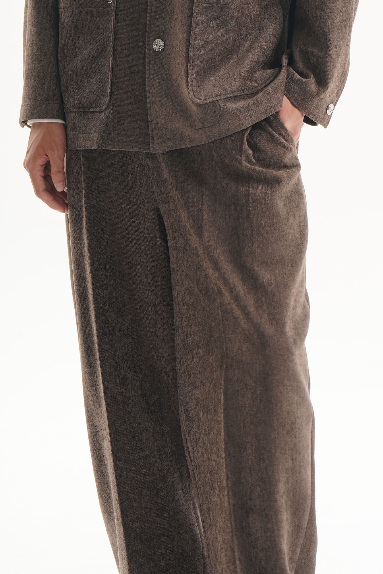 ORAL UTOPIA Pleated Oversized Tapered Pants, premium urban and streetwear designers apparel on PROJECTISR.com, ORAL UTOPIA