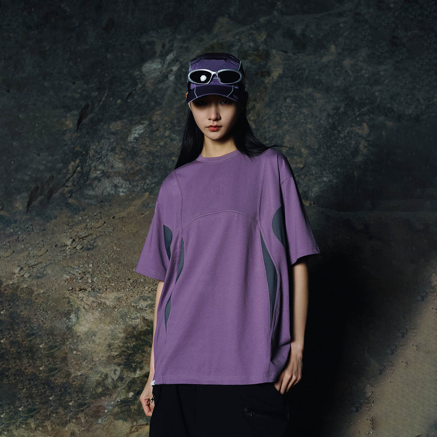 ENSHADOWER Arc Spliced Sorona T-Shirt, premium urban and streetwear designers apparel on PROJECTISR.com, ENSHADOWER