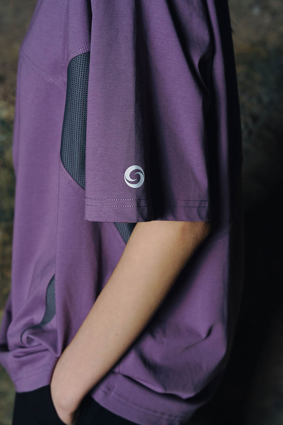 ENSHADOWER Arc Spliced Sorona T-Shirt, premium urban and streetwear designers apparel on PROJECTISR.com, ENSHADOWER