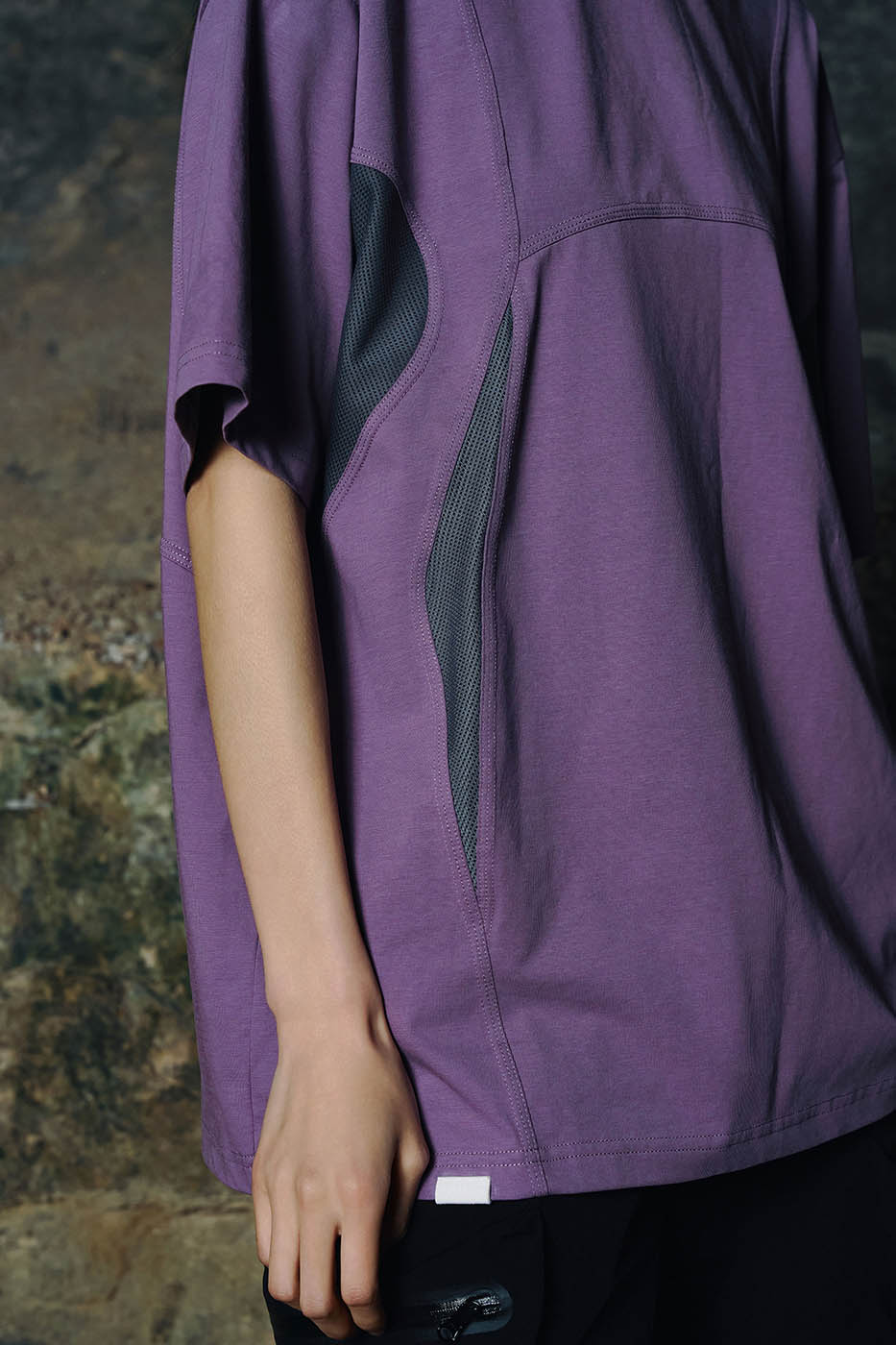 ENSHADOWER Arc Spliced Sorona T-Shirt, premium urban and streetwear designers apparel on PROJECTISR.com, ENSHADOWER