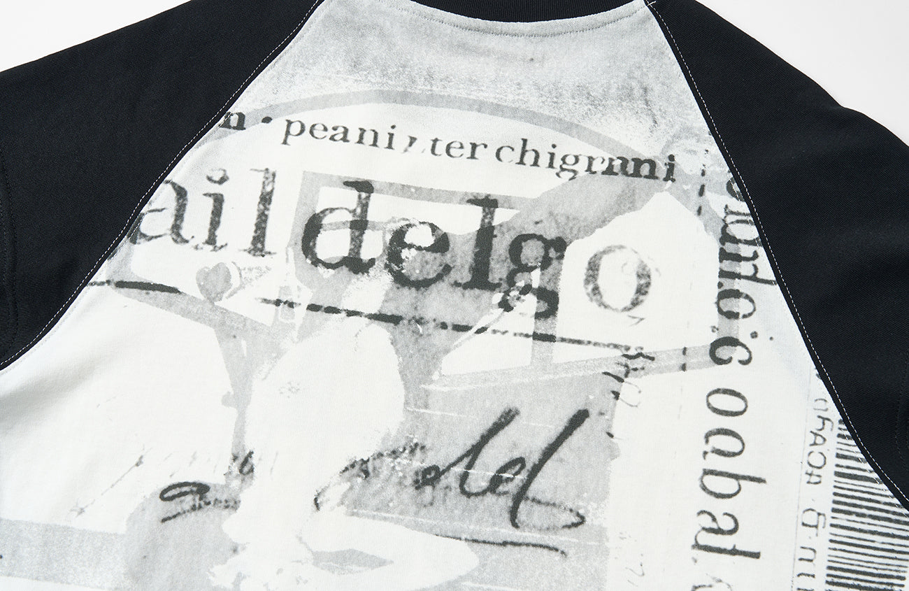 SAVAGEGROWTHWORLD Washed Rockstar Raglan T-Shirt