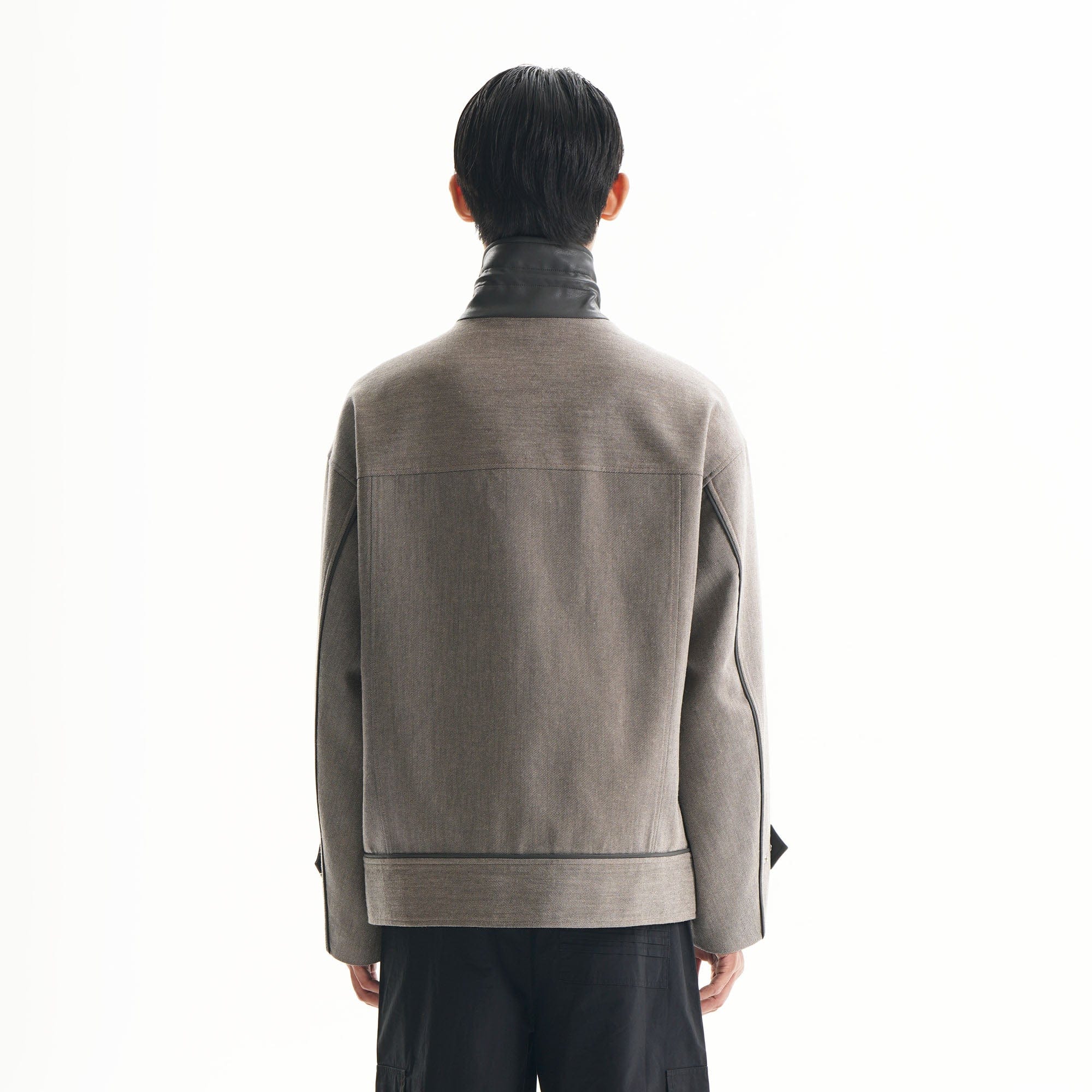 ORAL UTOPIA Multi-Pocket Drawstring Barn Jacket, premium urban and streetwear designers apparel on PROJECTISR.com, ORAL UTOPIA