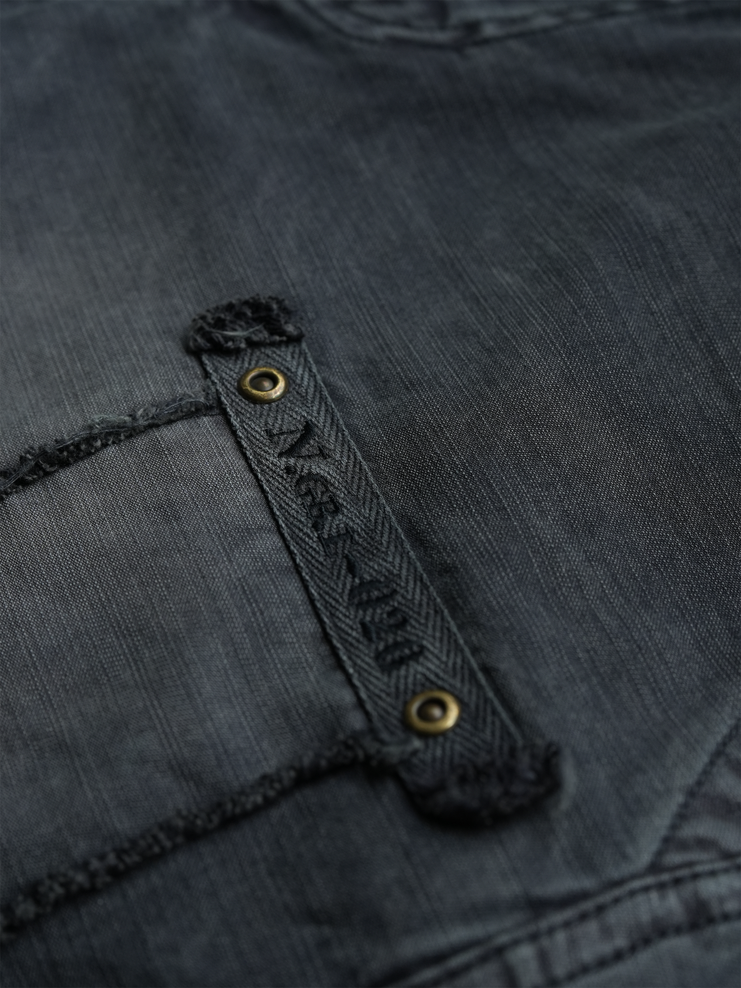 NEIGBORL Retro Washed Distressed Patch Cargo Pants