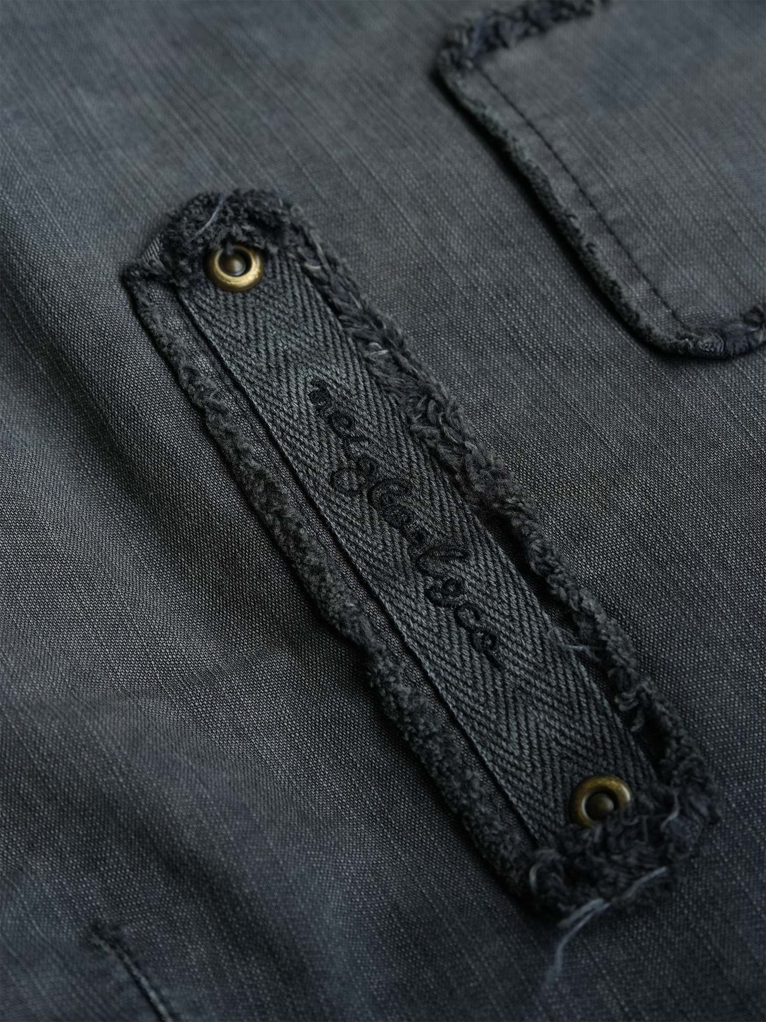 NEIGBORL Retro Washed Distressed Patch Cargo Pants